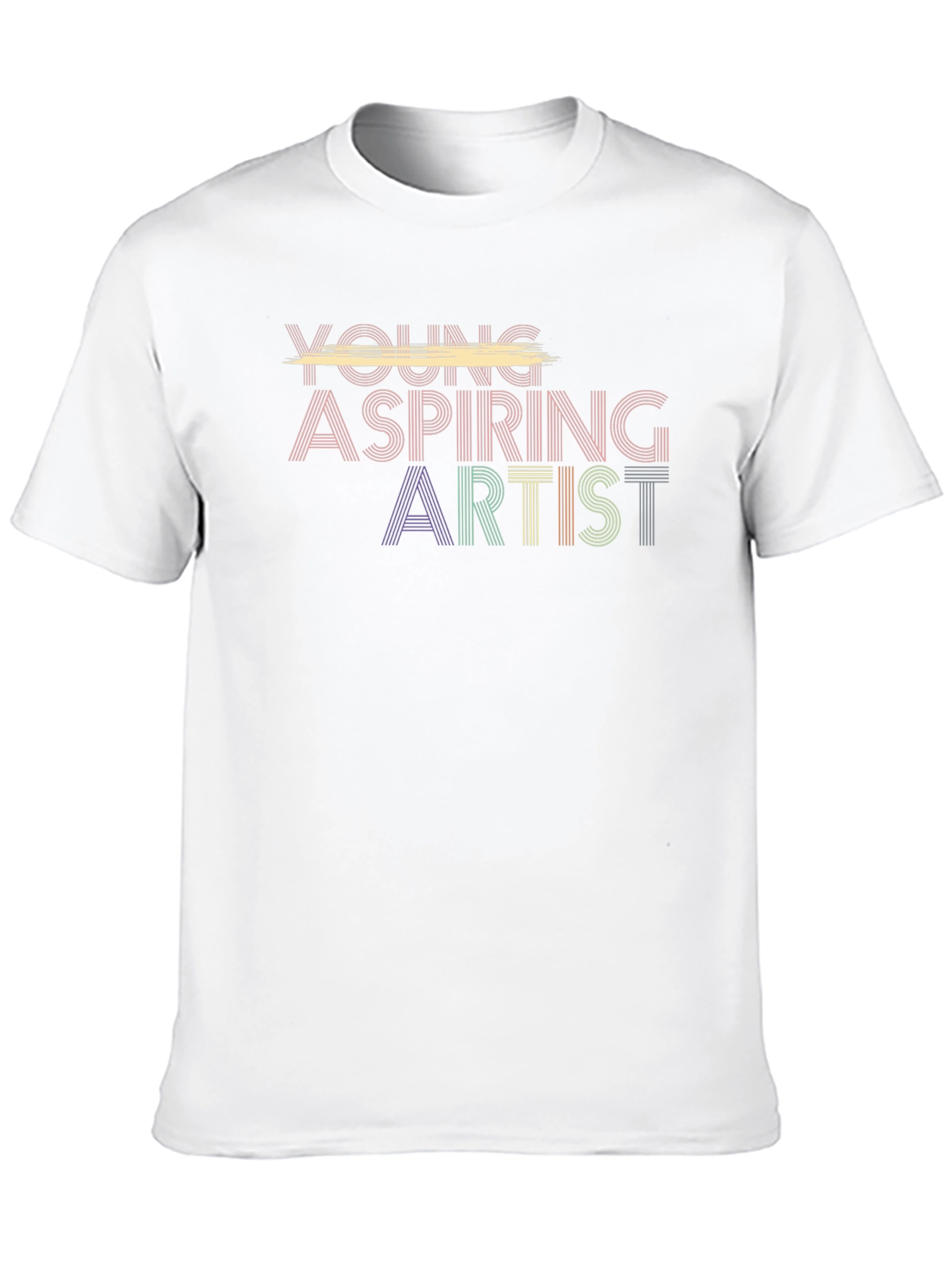 Young Aspiring Artist Graphic Tee - Retro Style