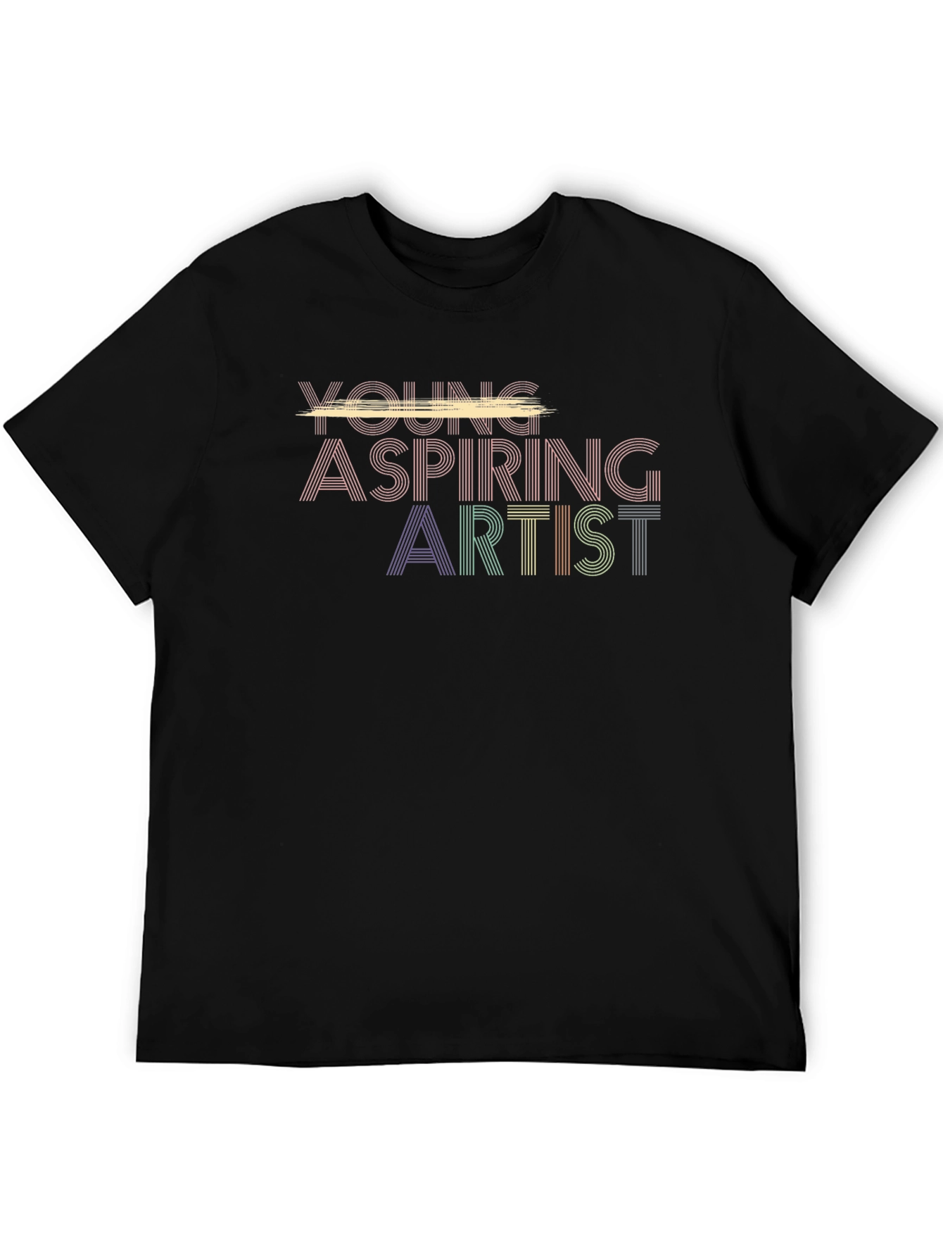 Young Aspiring Artist Graphic Tee - Retro Style