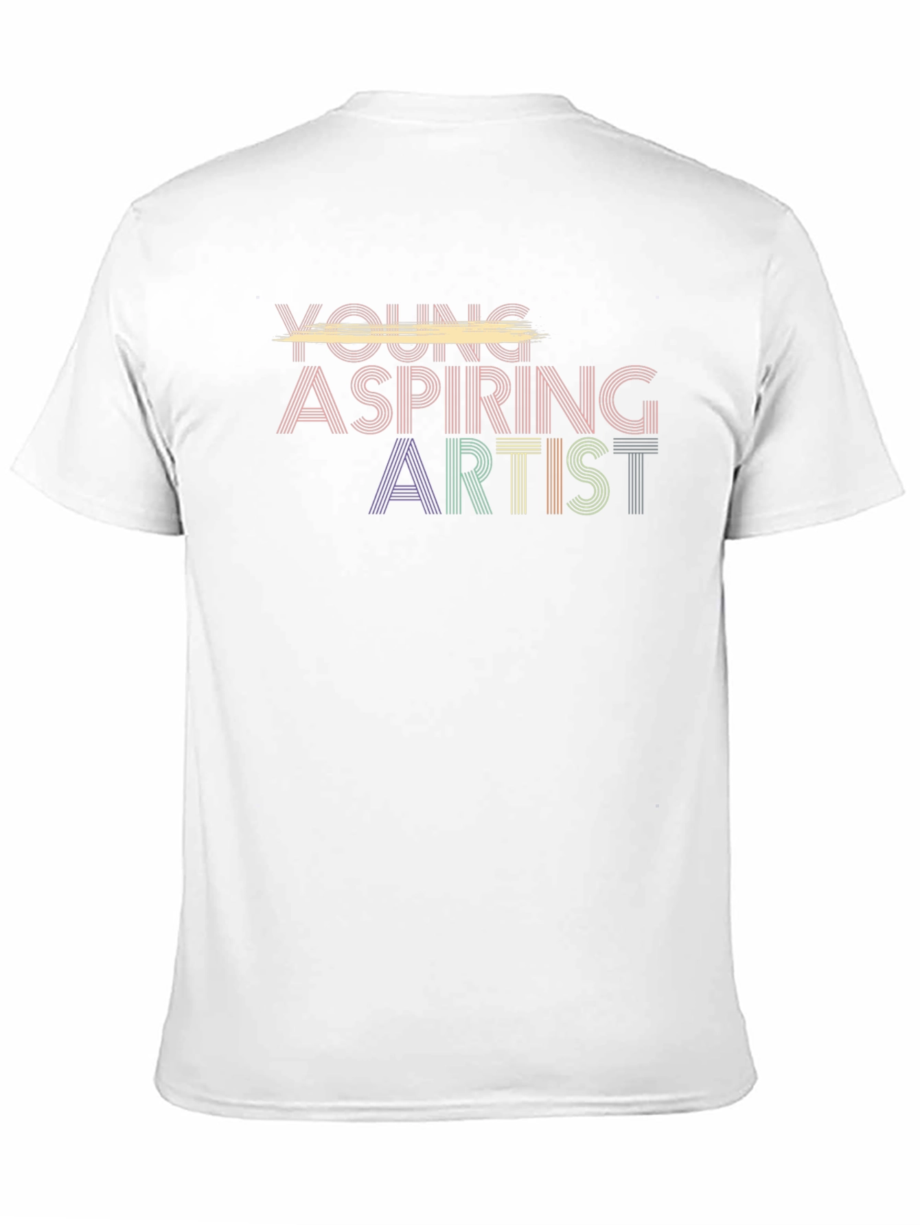 Young Aspiring Artist Graphic Tee - Retro Style