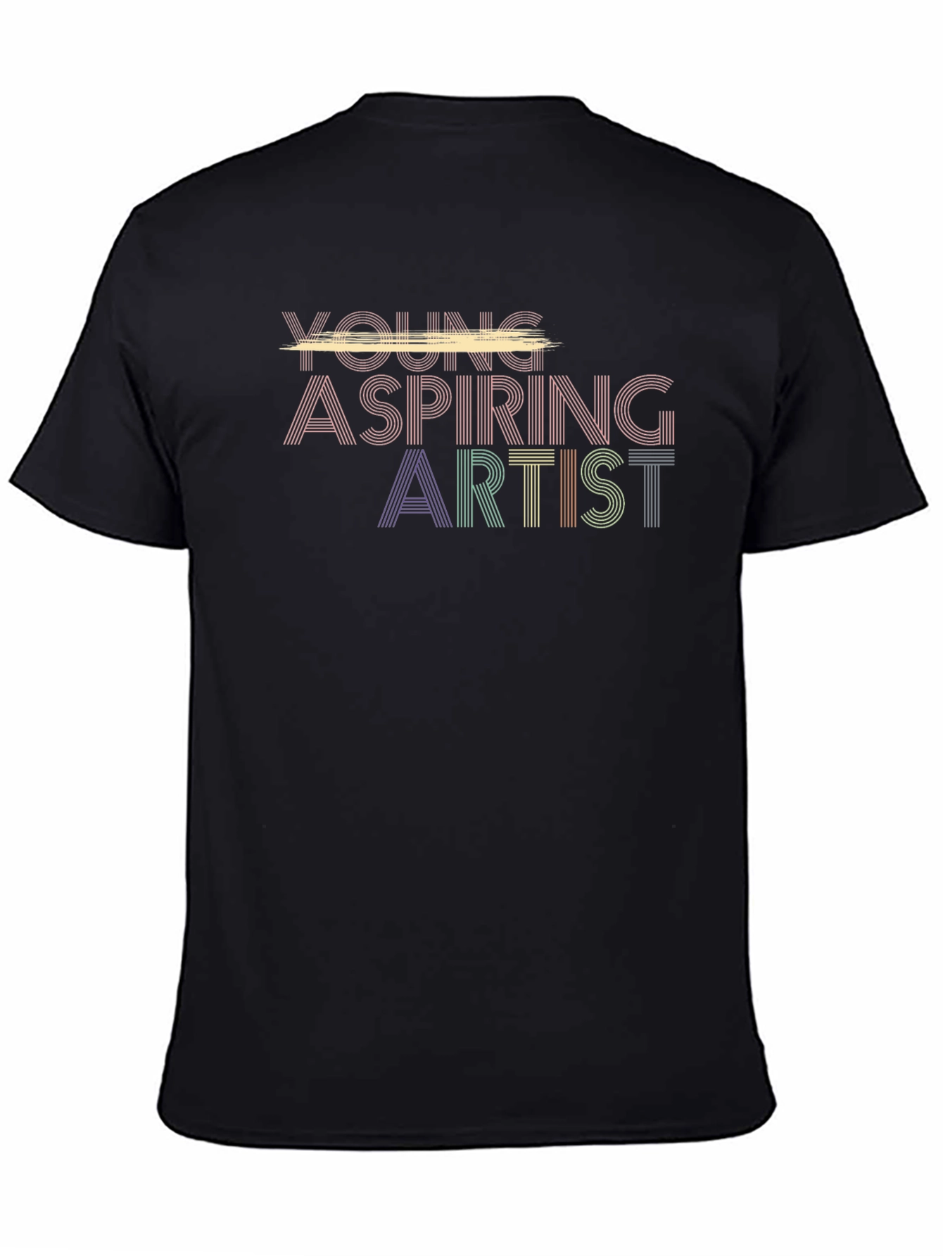 Young Aspiring Artist Graphic Tee - Retro Style