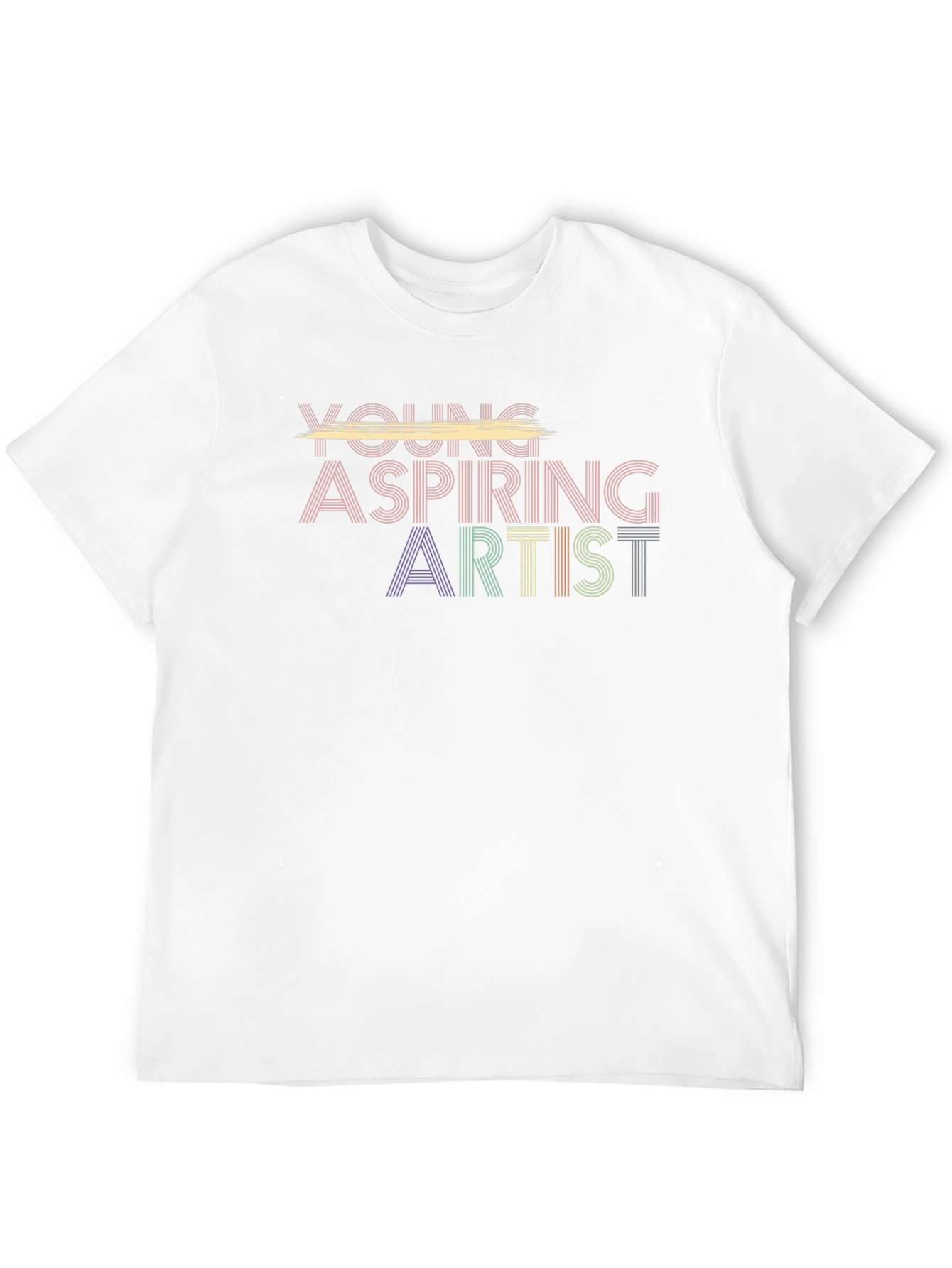 Young Aspiring Artist Graphic Tee - Retro Style