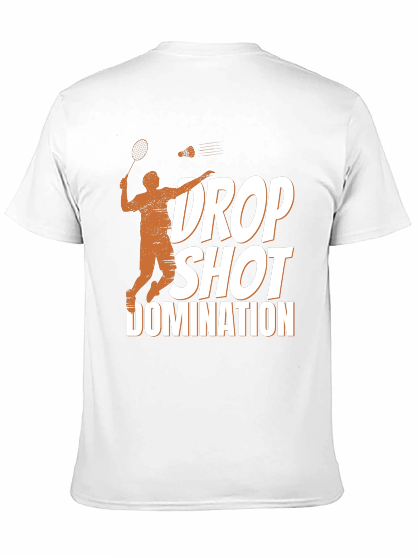 Drop Shot Domination T-Shirt - Badminton Apparel