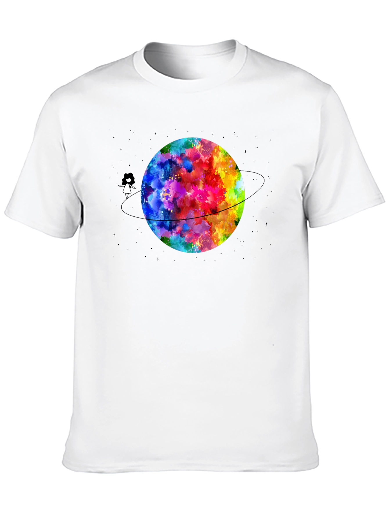 Colorful Planet Graphic Tee