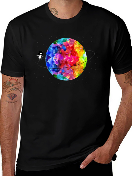 Colorful Planet Graphic Tee