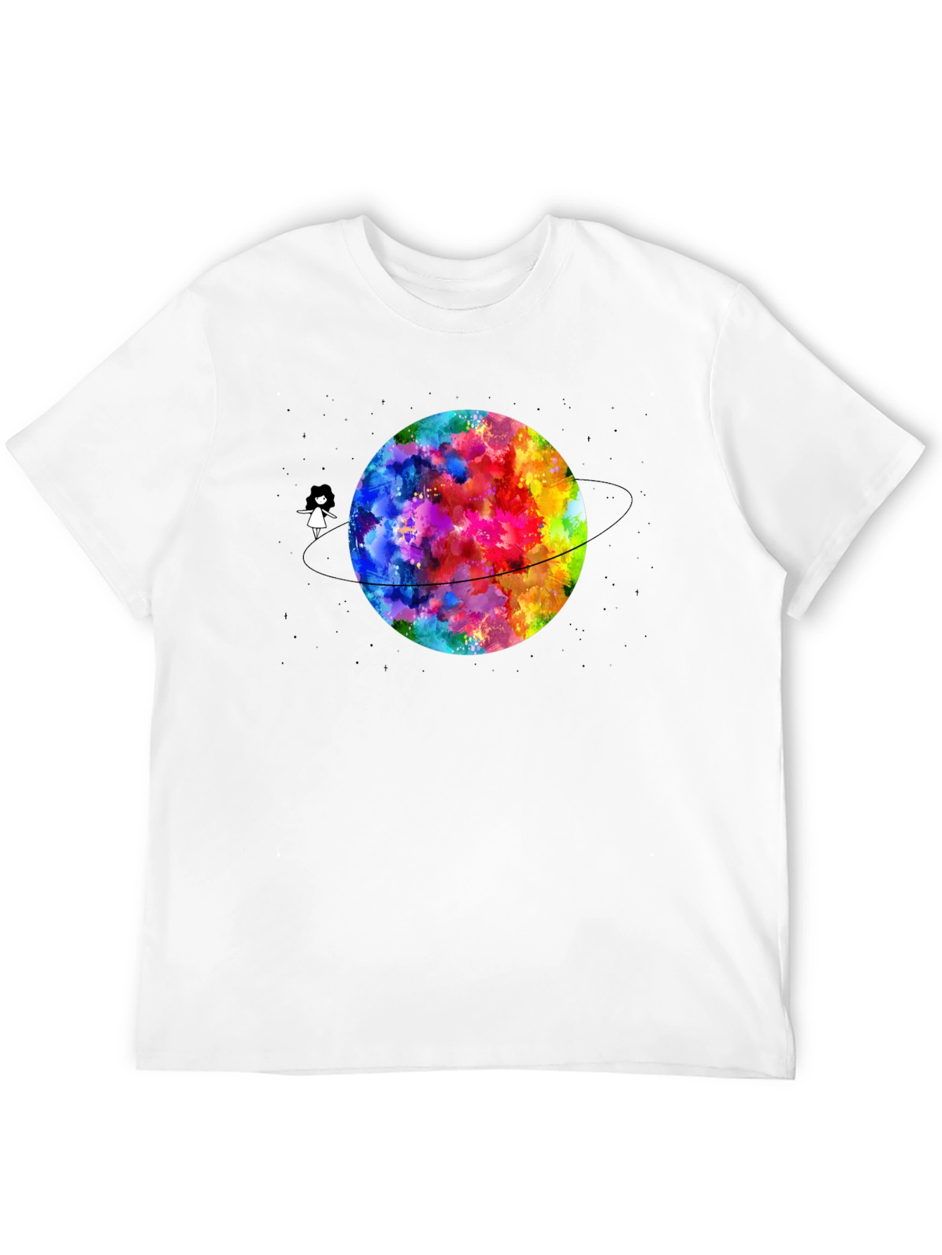 Colorful Planet Graphic Tee