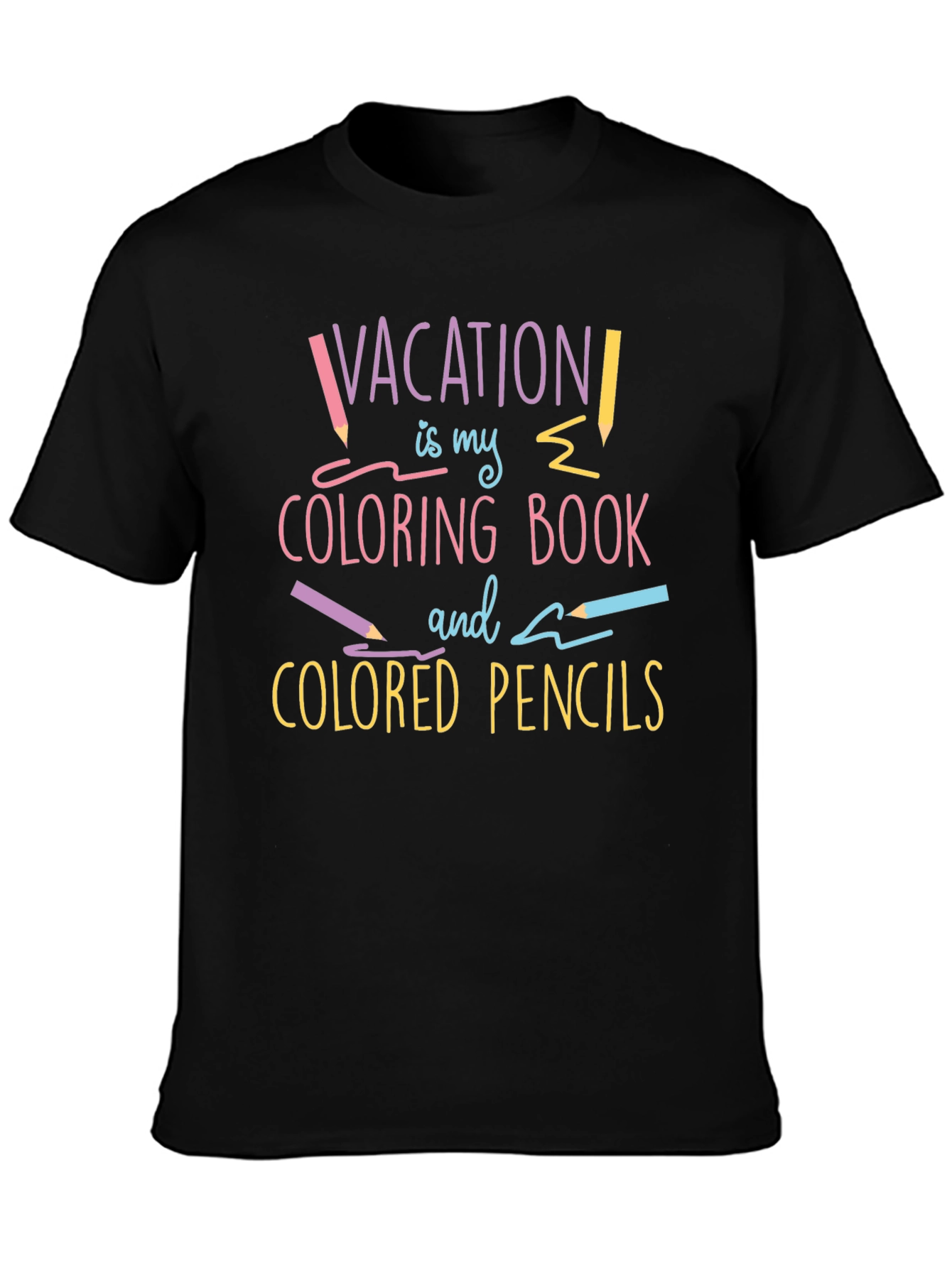 Vacation Coloring Book T-Shirt