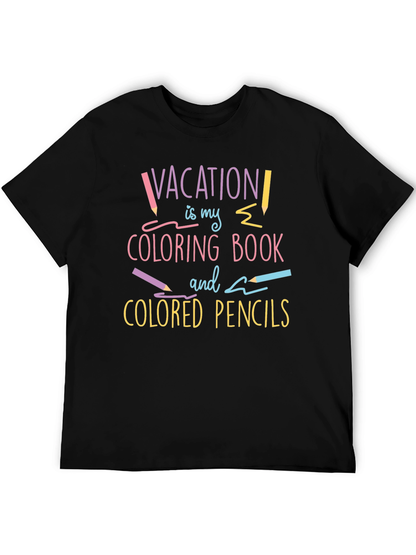 Vacation Coloring Book T-Shirt