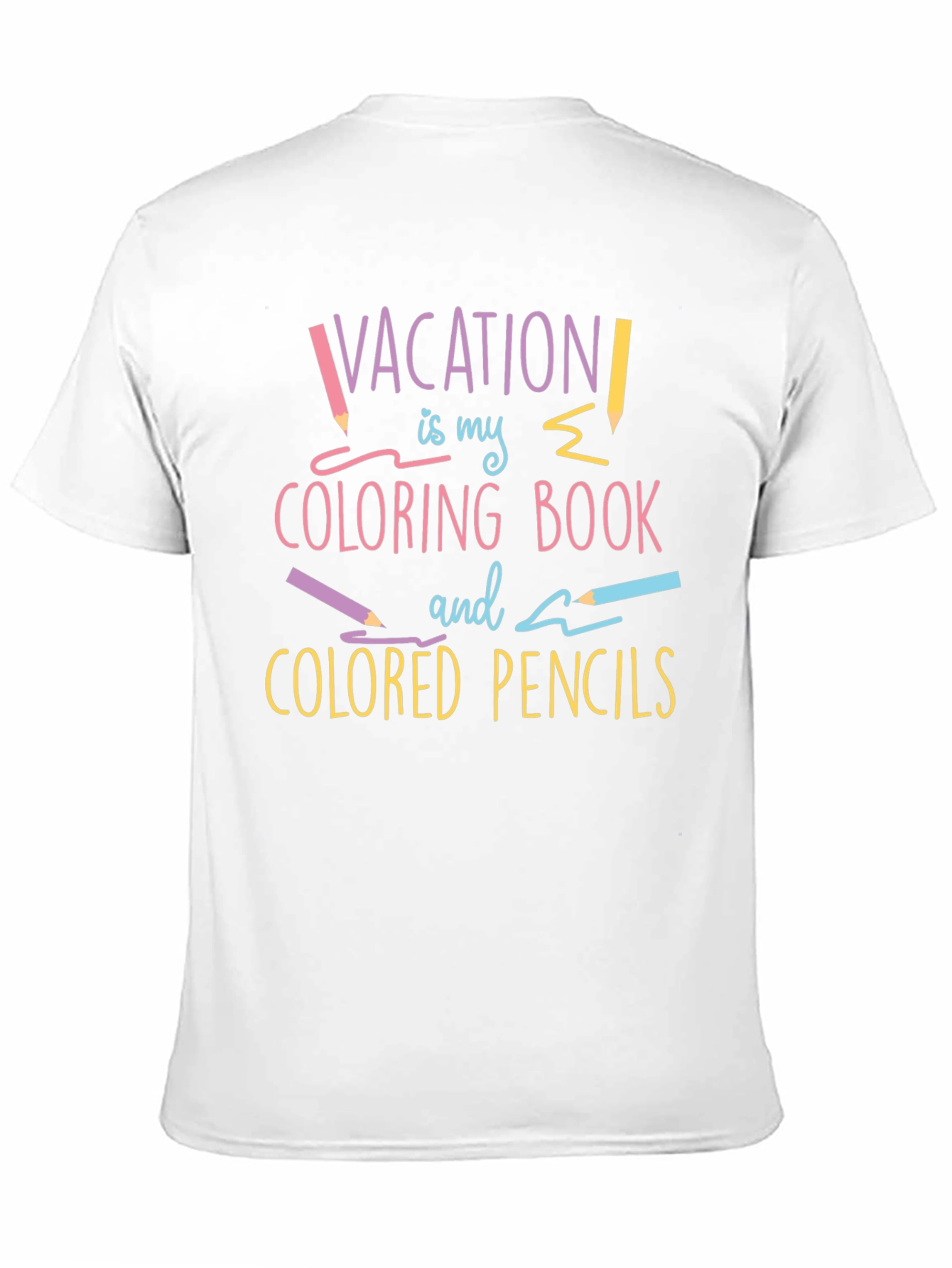 Vacation Coloring Book T-Shirt