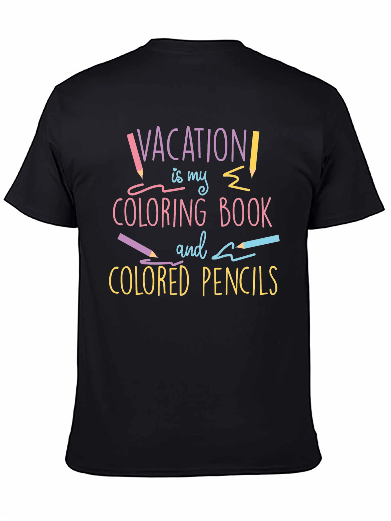 Vacation Coloring Book T-Shirt