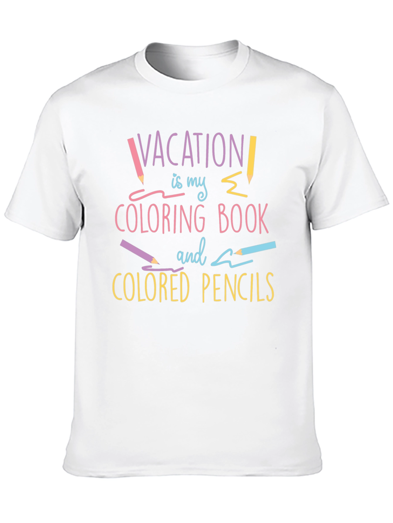 Vacation Coloring Book T-Shirt