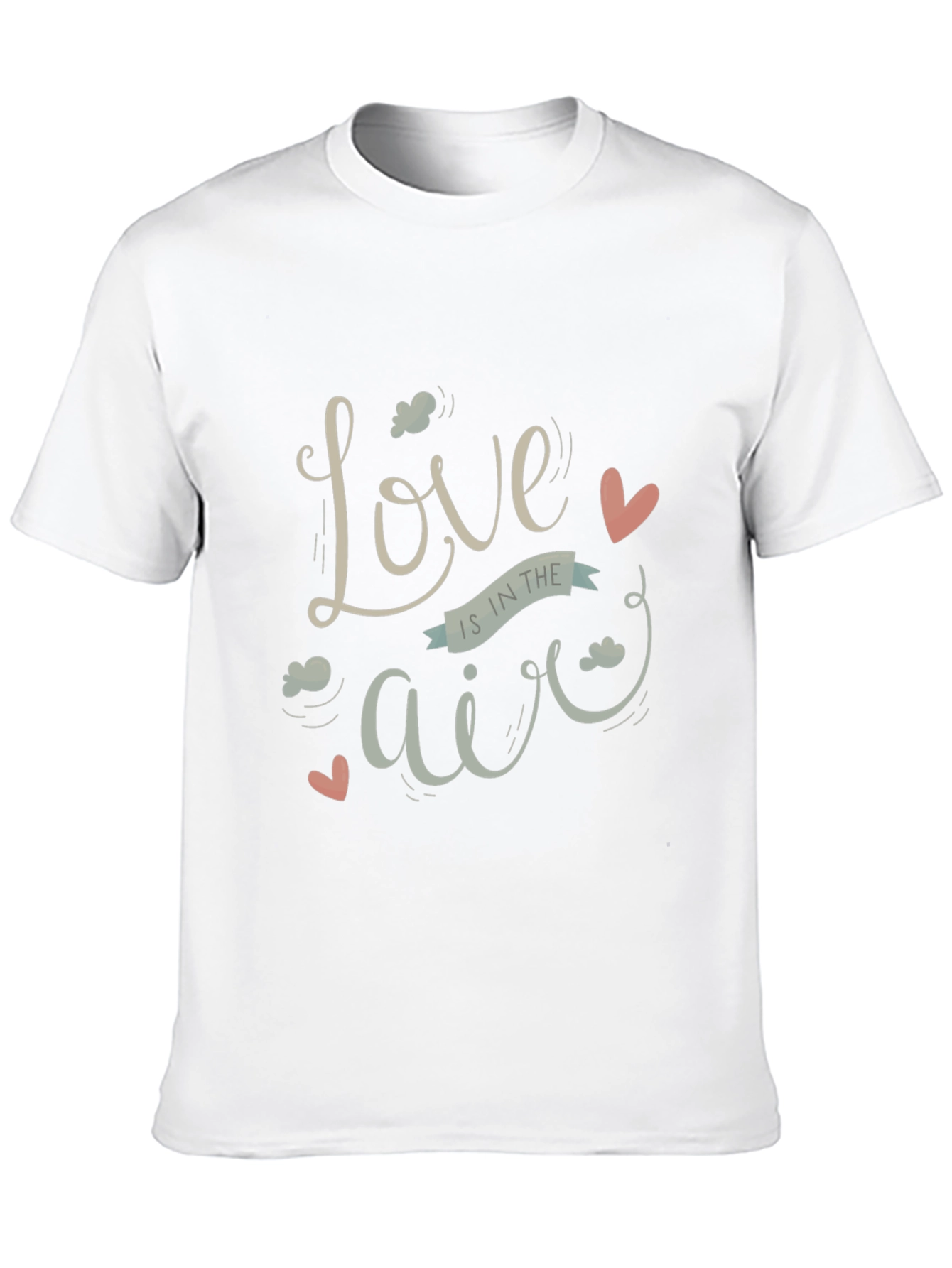 Love Is In The Air Graphic Tee - Black