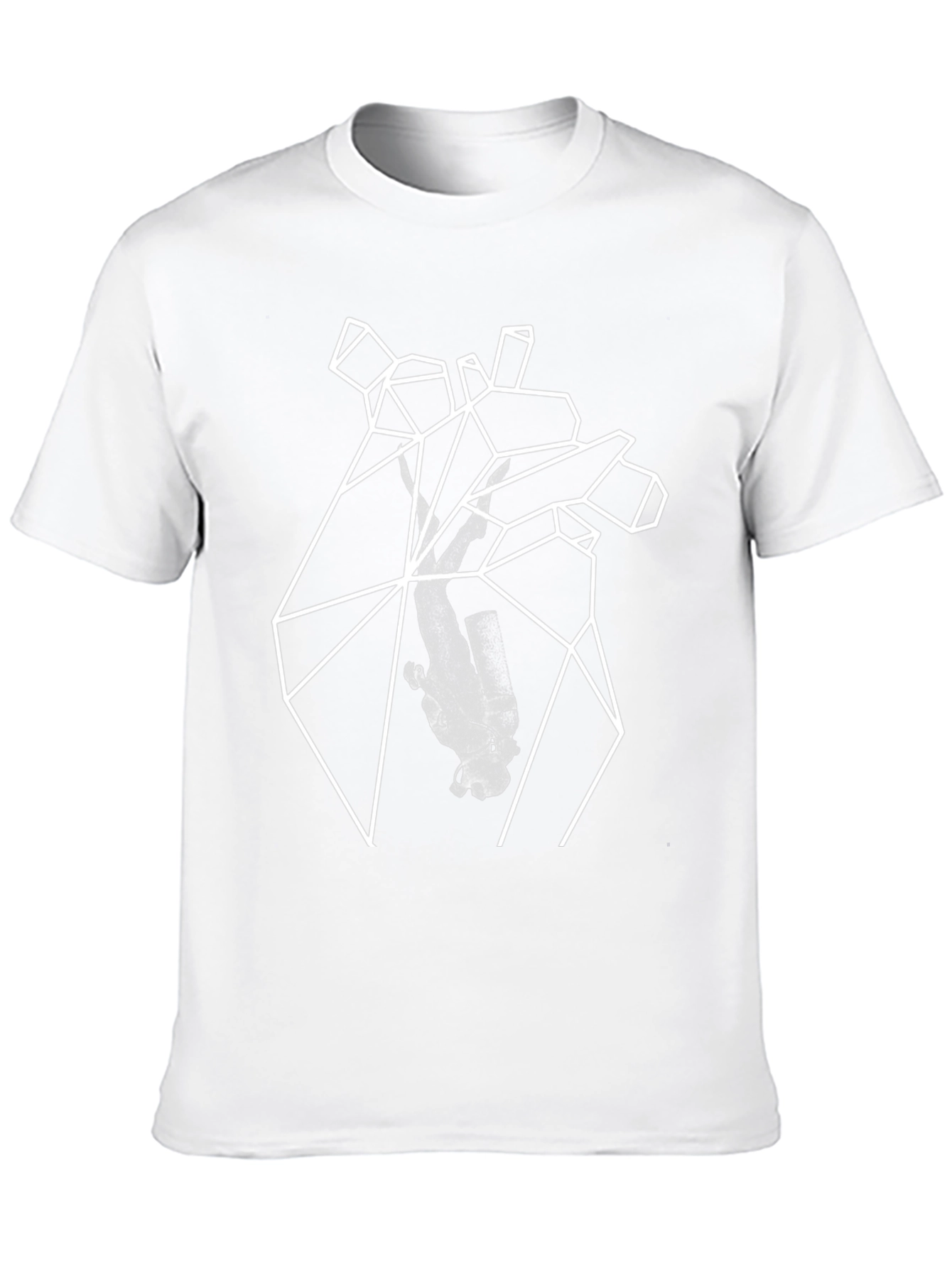 Geometric Astronaut Graphic Tee