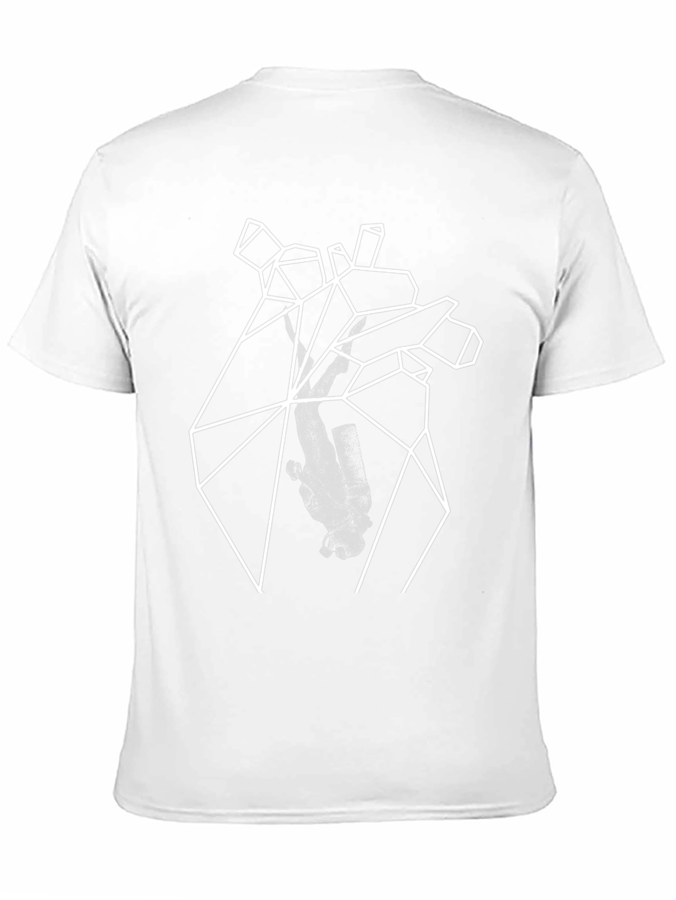 Geometric Astronaut Graphic Tee