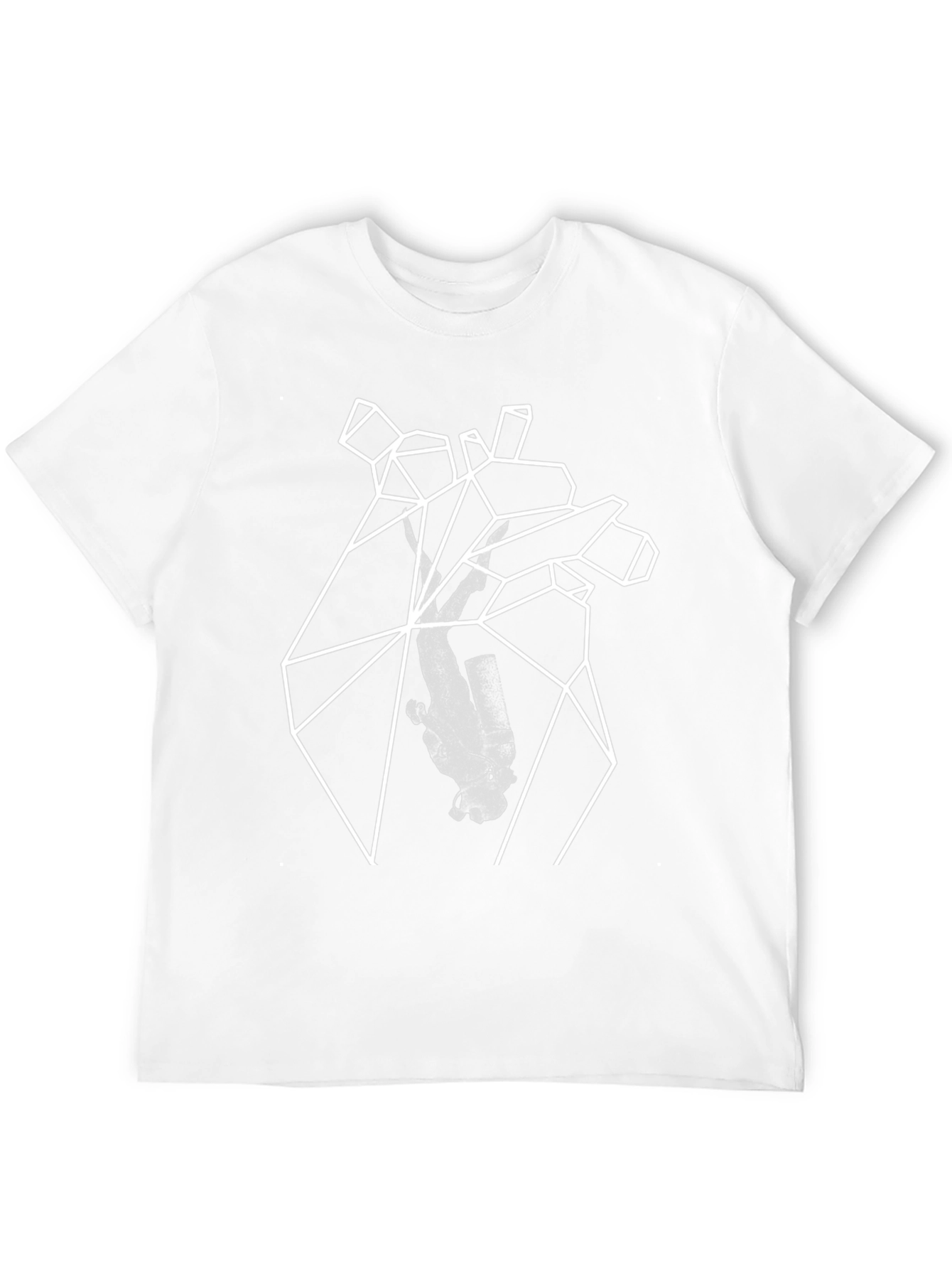 Geometric Astronaut Graphic Tee