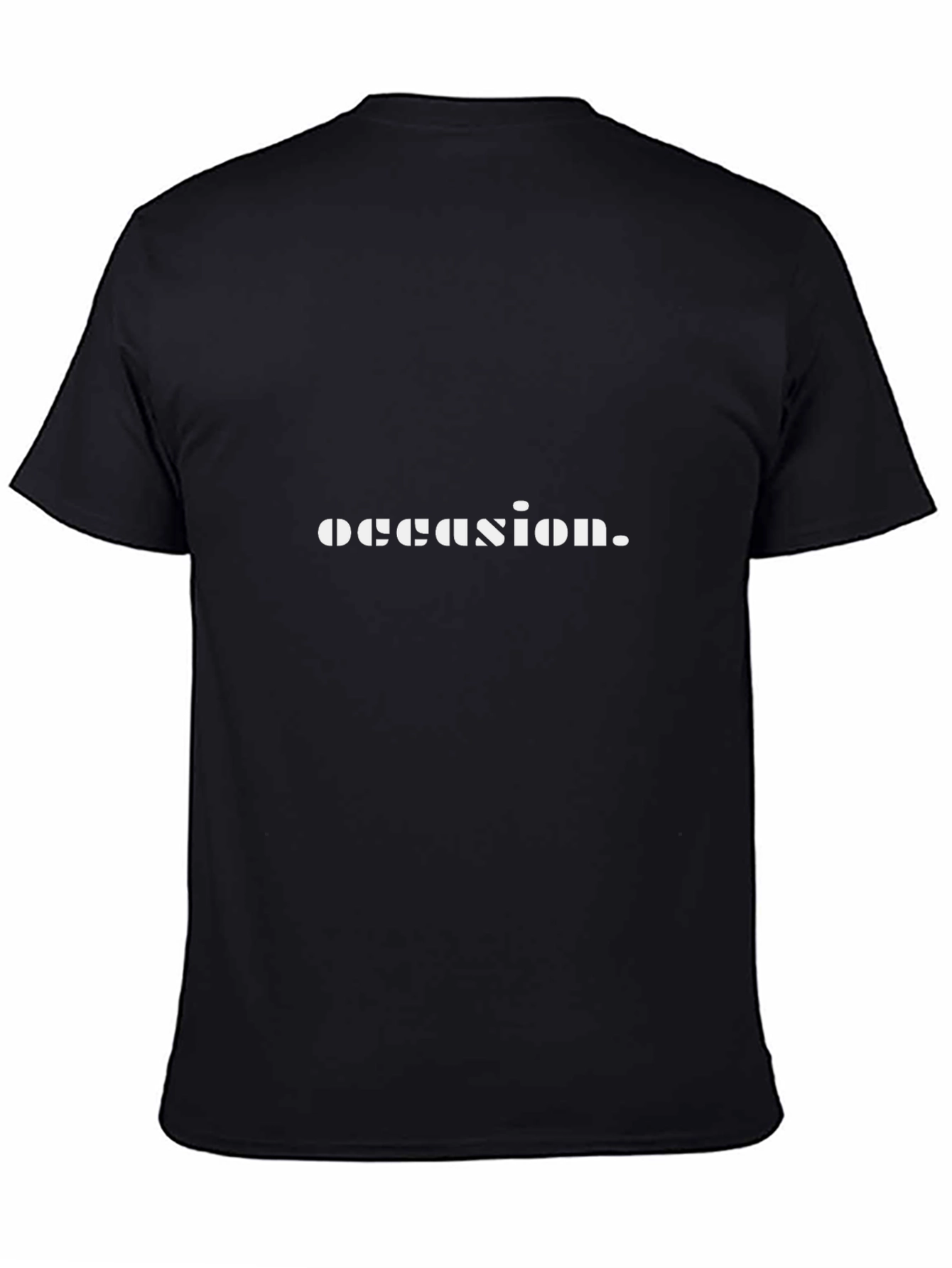 Occasion Graphic Black T-Shirt