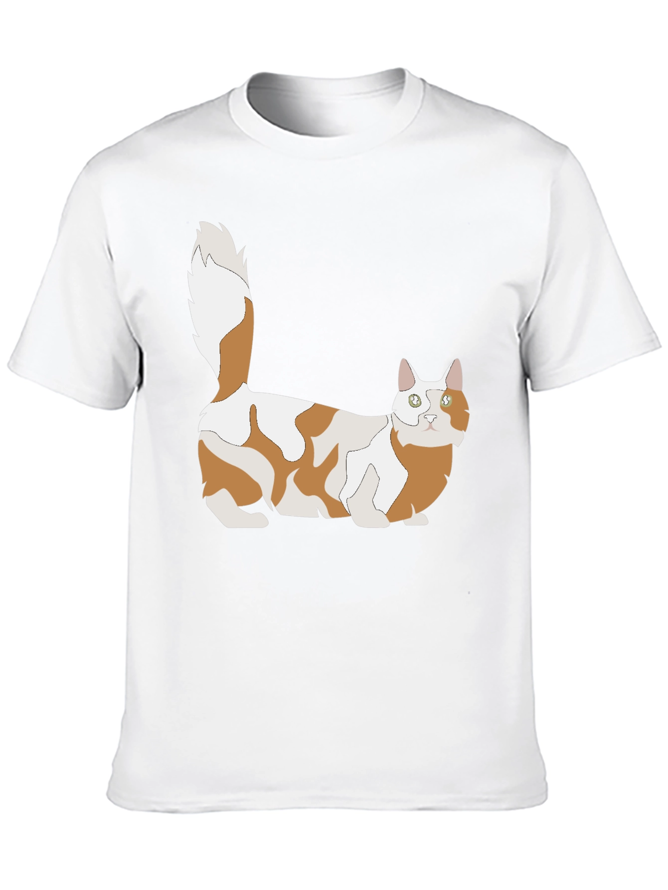 Funny Cat Graphic T-Shirt - Novelty Tee