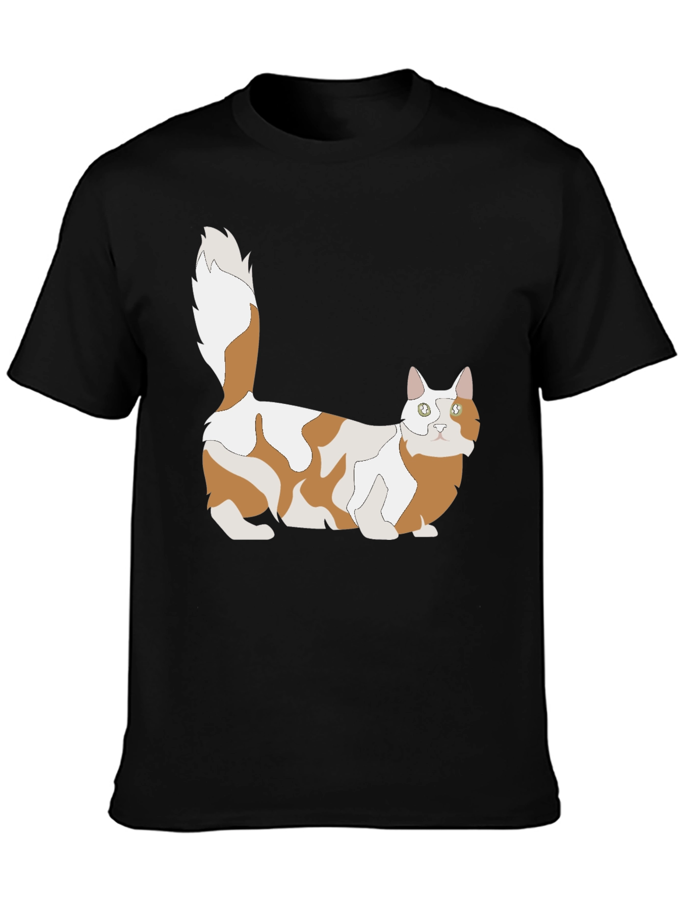 Funny Cat Graphic T-Shirt - Novelty Tee