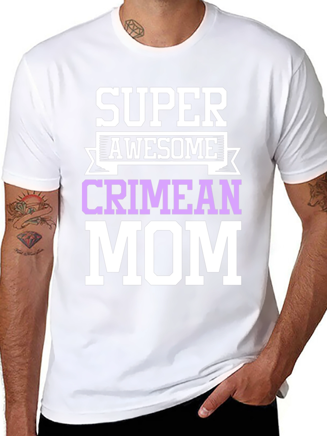 Super Awesome Crimean Mom T-Shirt