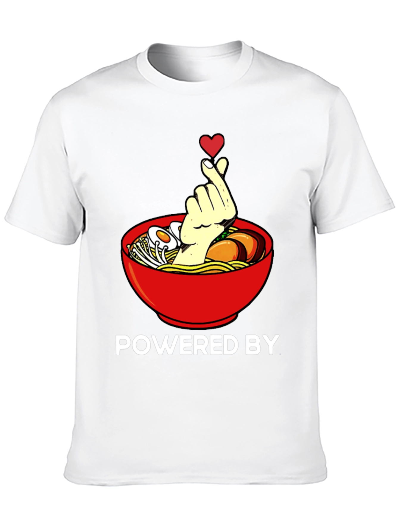 Ramen Lover T-Shirt - Powered By Noodles
