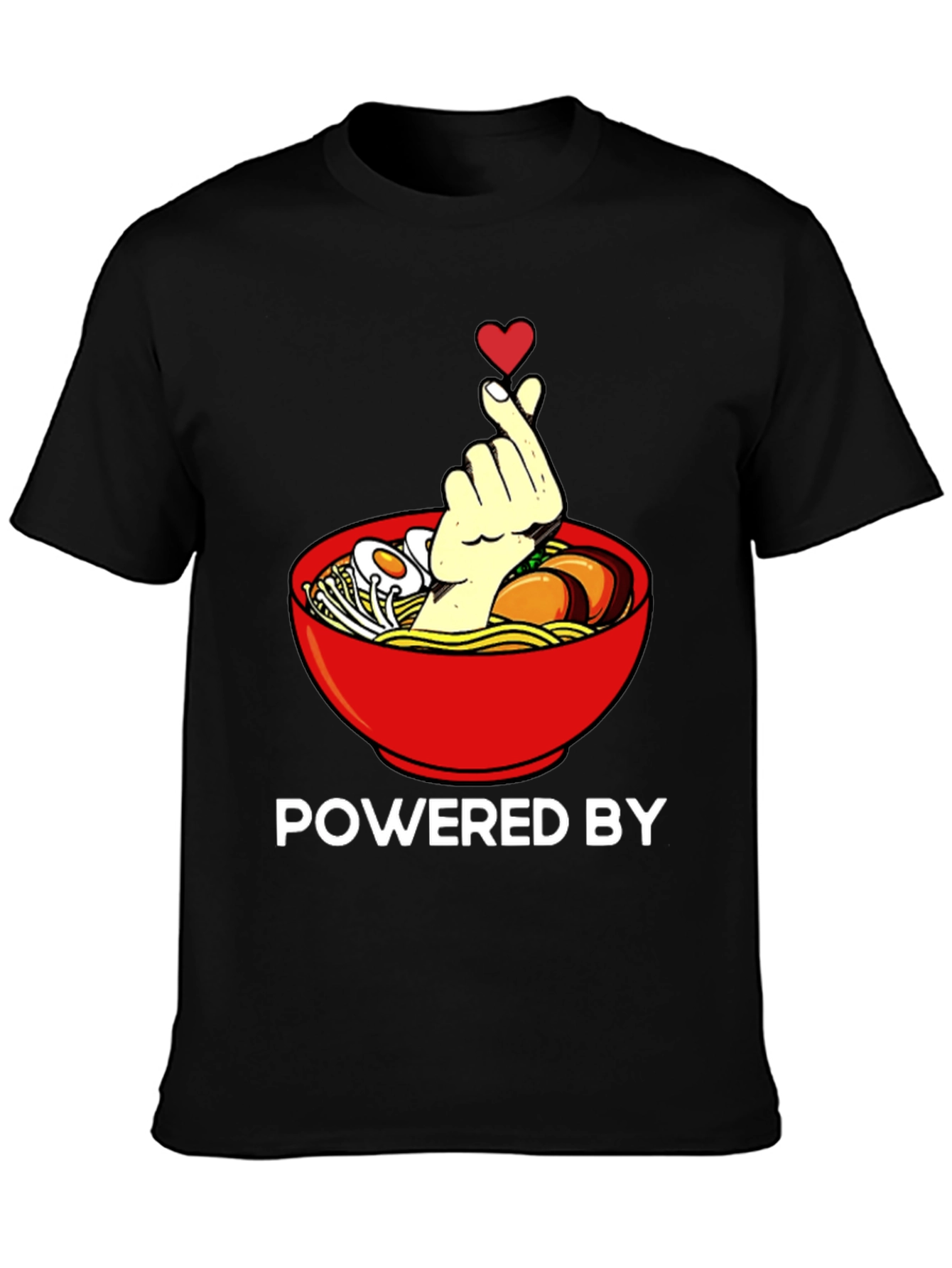 Ramen Lover T-Shirt - Powered By Noodles