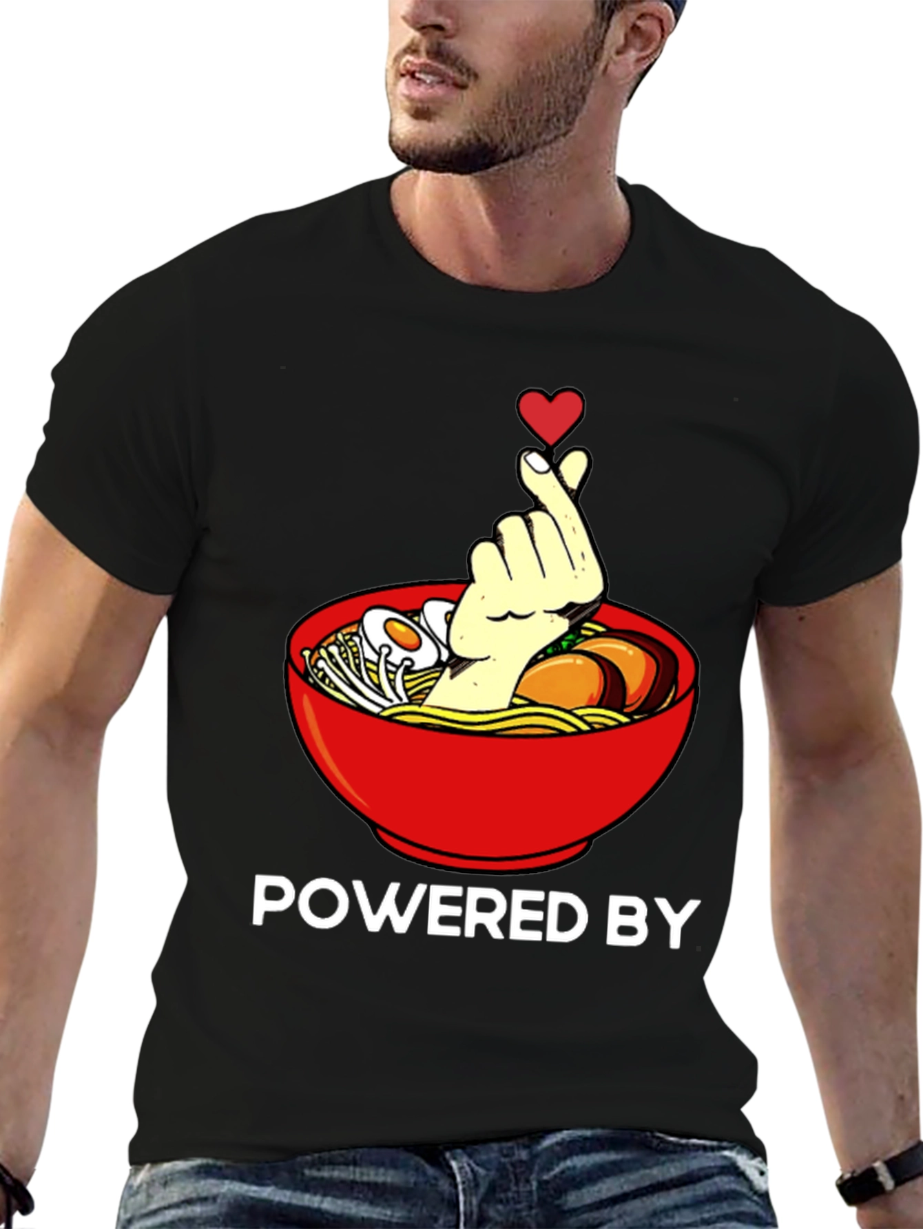 Ramen Lover T-Shirt - Powered By Noodles