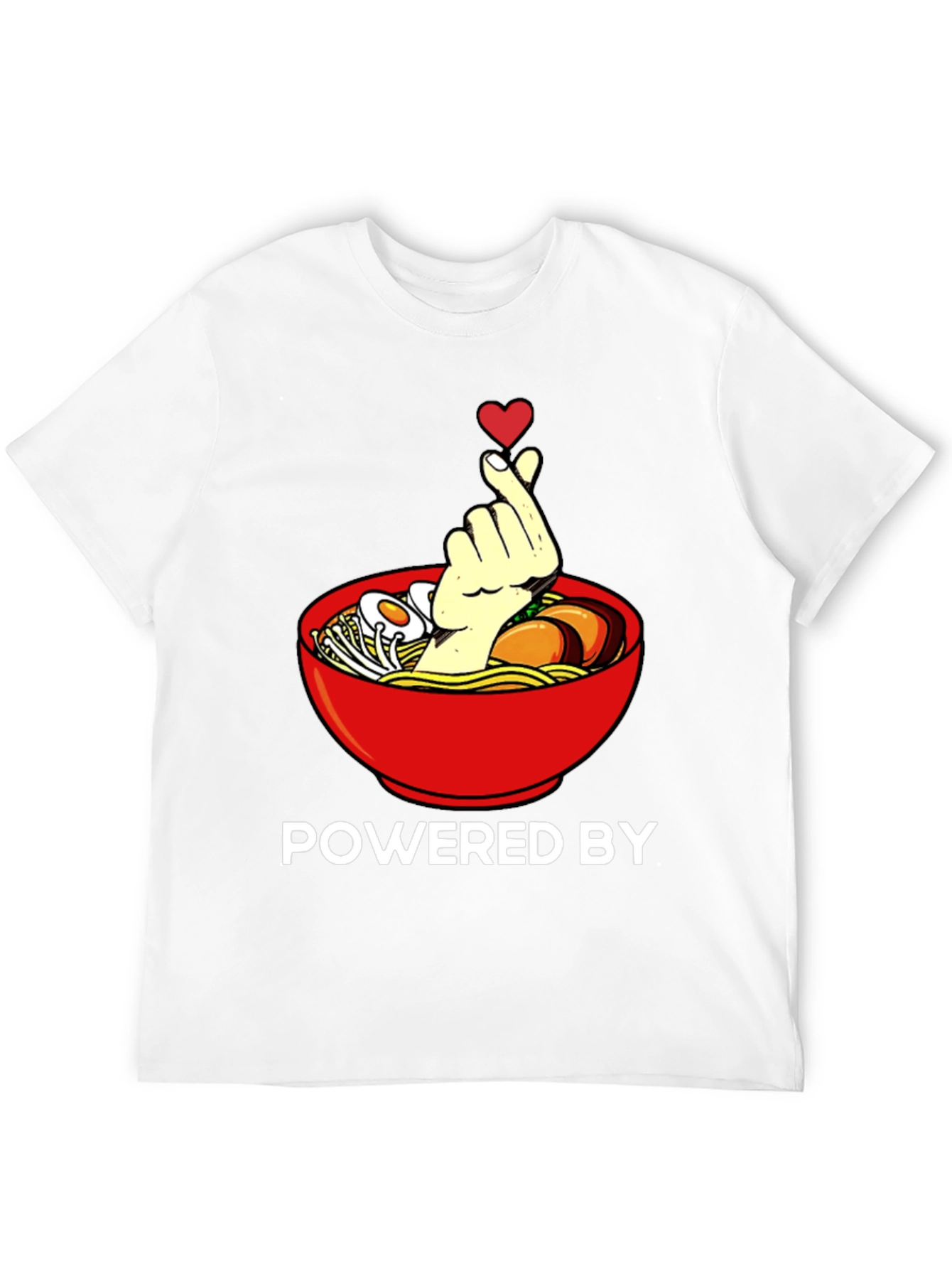 Ramen Lover T-Shirt - Powered By Noodles