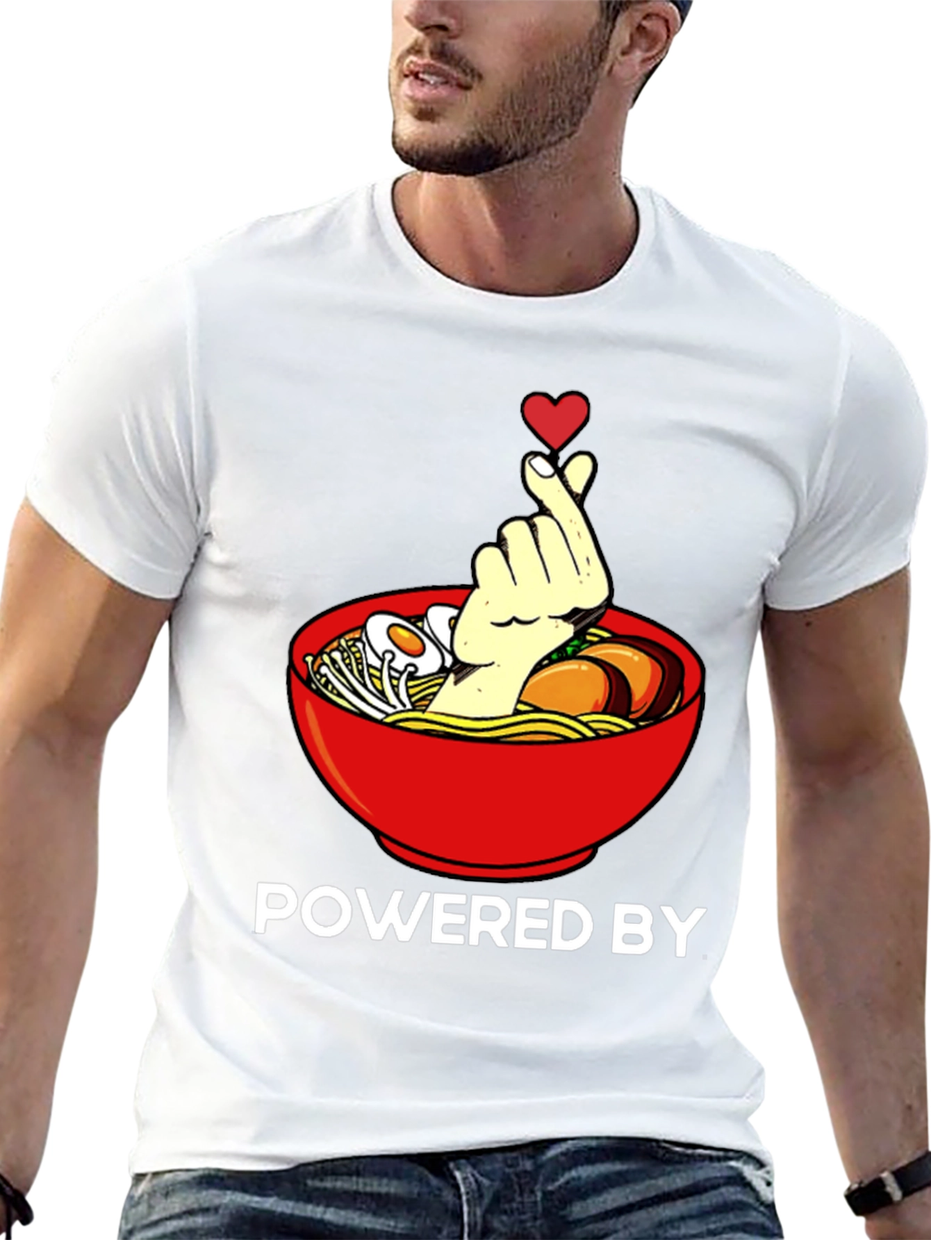 Ramen Lover T-Shirt - Powered By Noodles