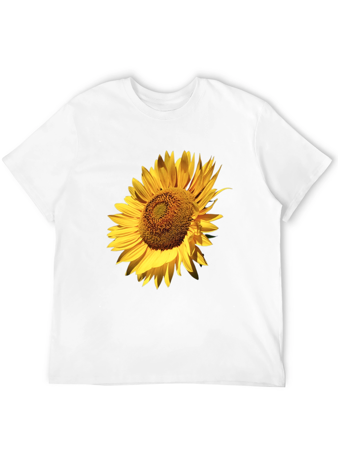 Sunflower Graphic Black T-Shirt
