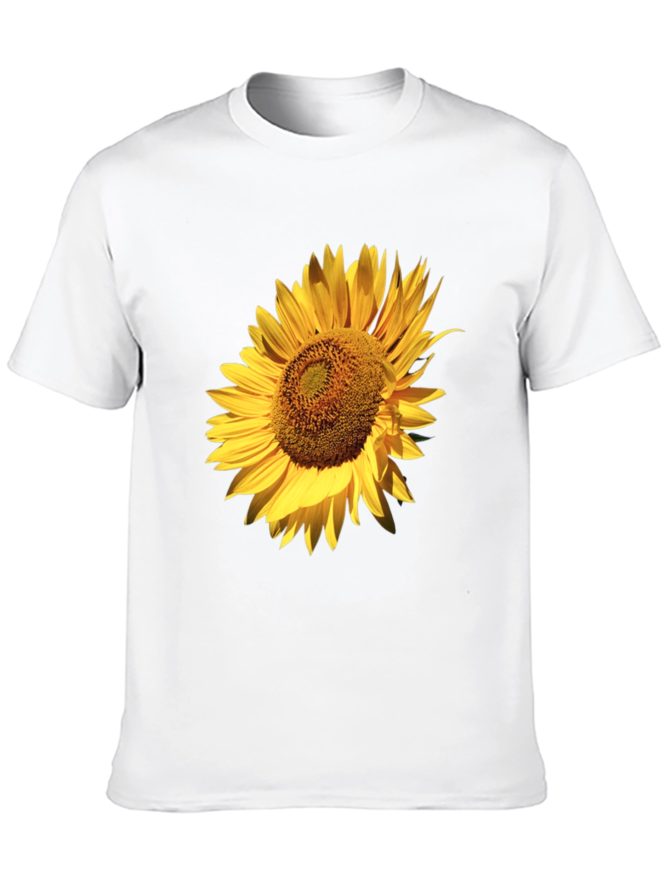 Sunflower Graphic Black T-Shirt