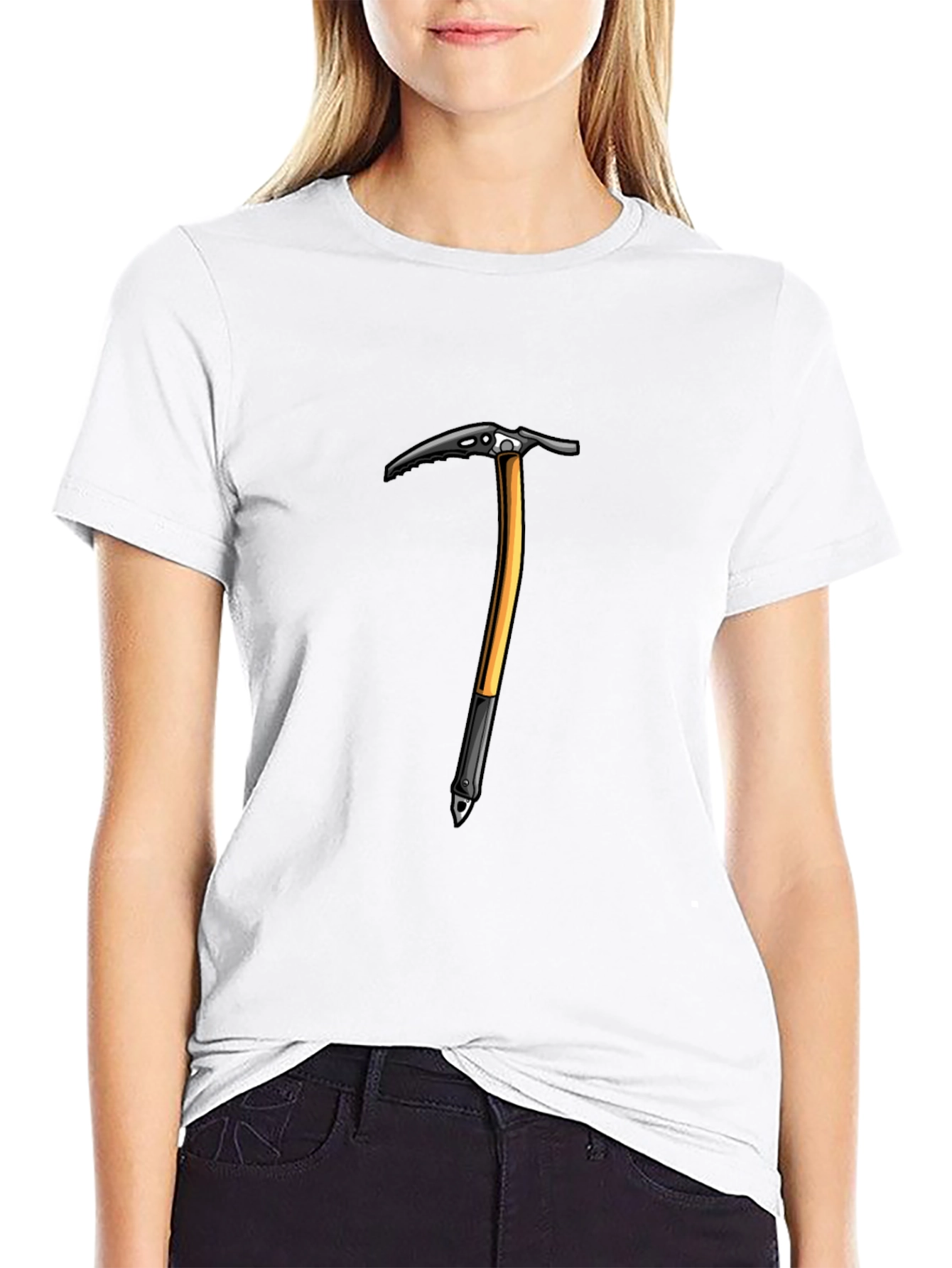 Ice Axe Graphic Tee - Black Climbing Shirt