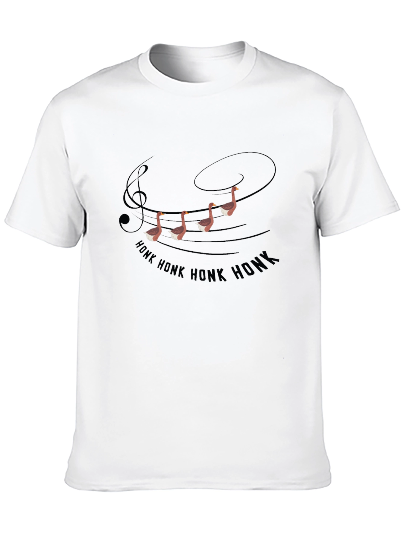Honk Music Goose T-Shirt - Black
