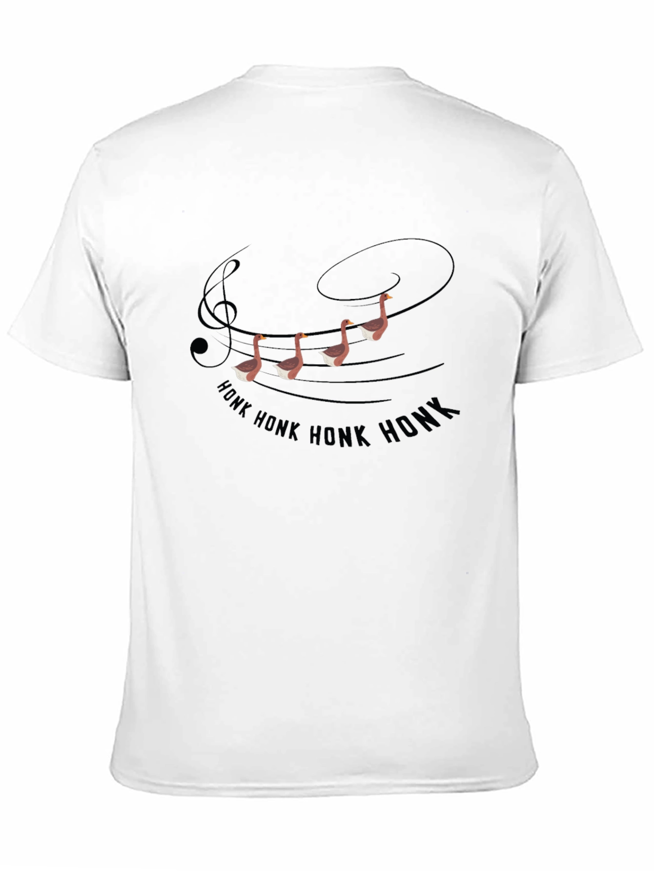 Honk Music Goose T-Shirt - Black