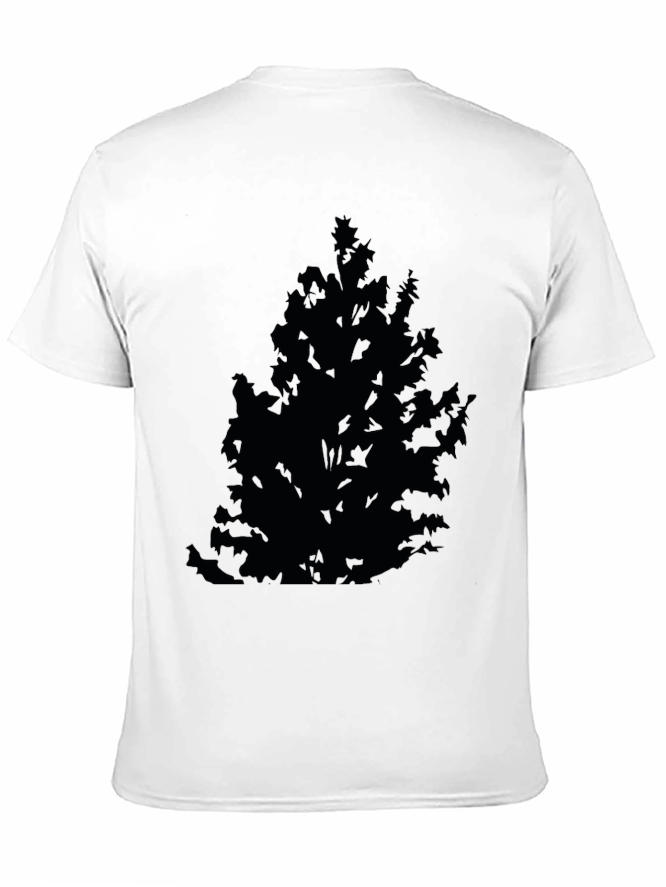 Tree Silhouette Black T-Shirt
