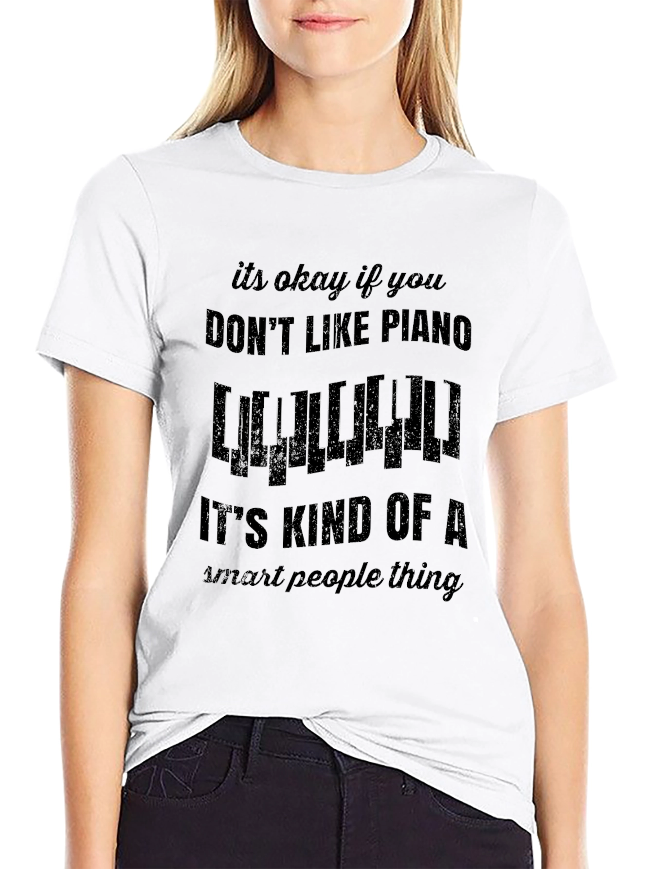 Piano Lover T-Shirt - Smart People Thing
