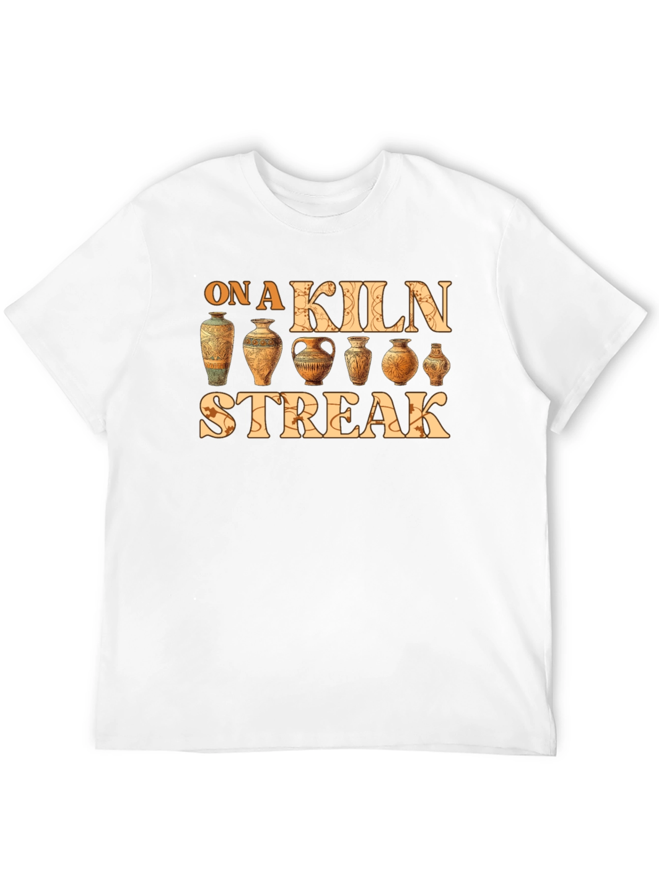 On a Kiln Streak Pottery T-Shirt