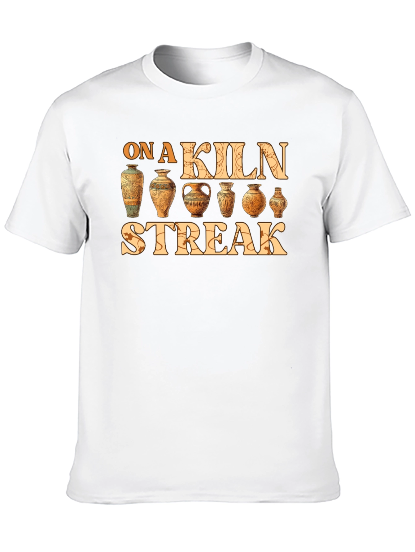 On a Kiln Streak Pottery T-Shirt