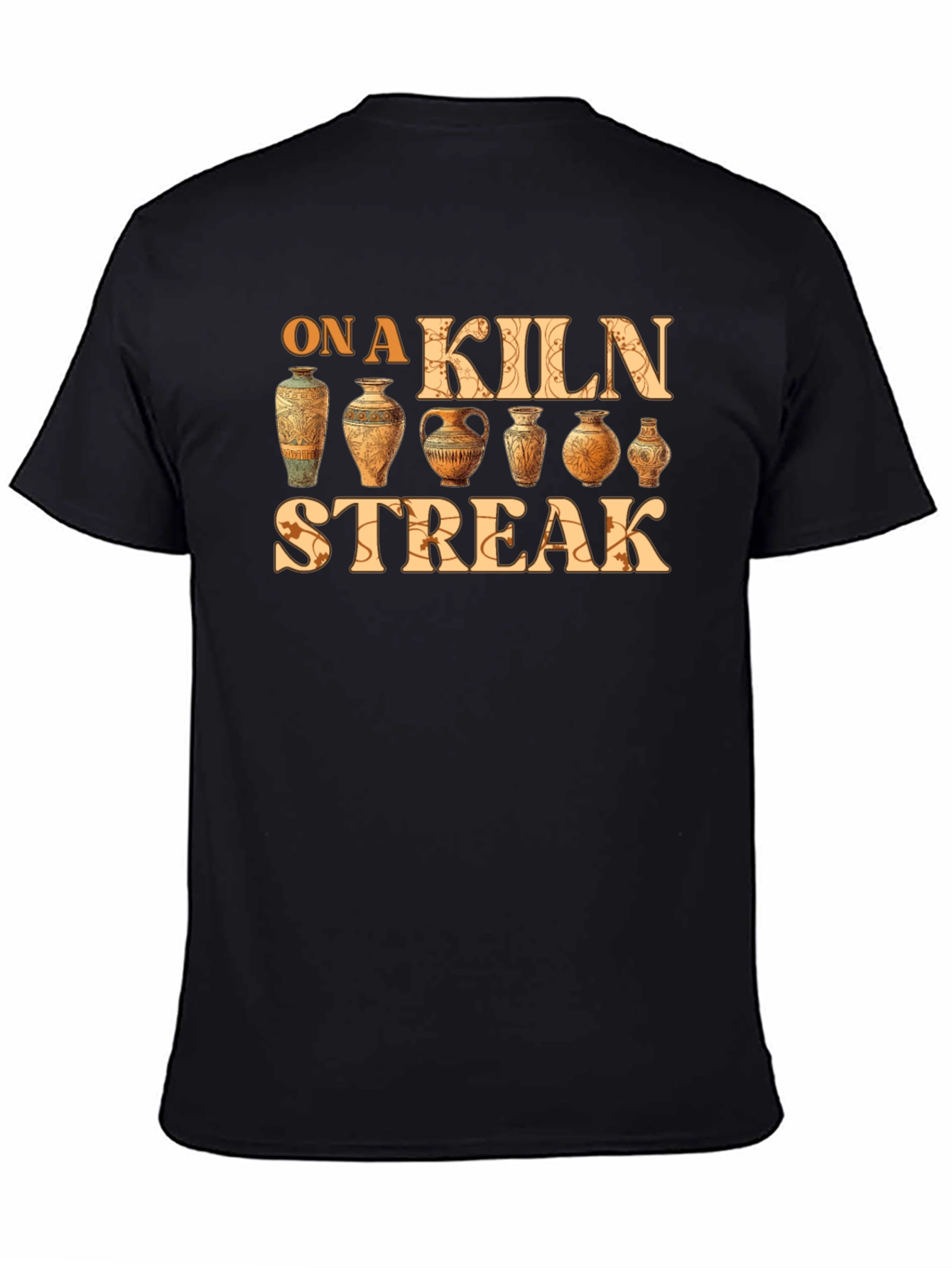 On a Kiln Streak Pottery T-Shirt