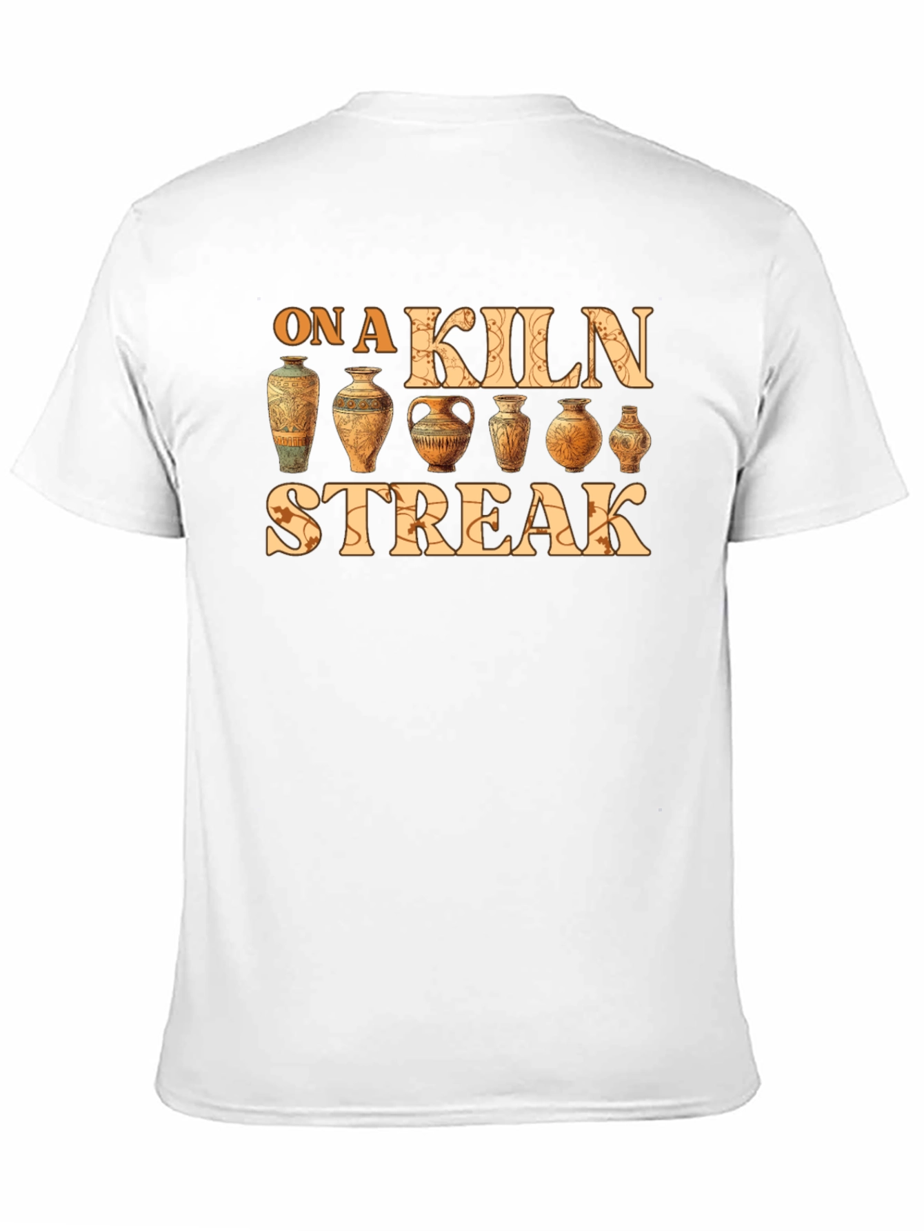 On a Kiln Streak Pottery T-Shirt