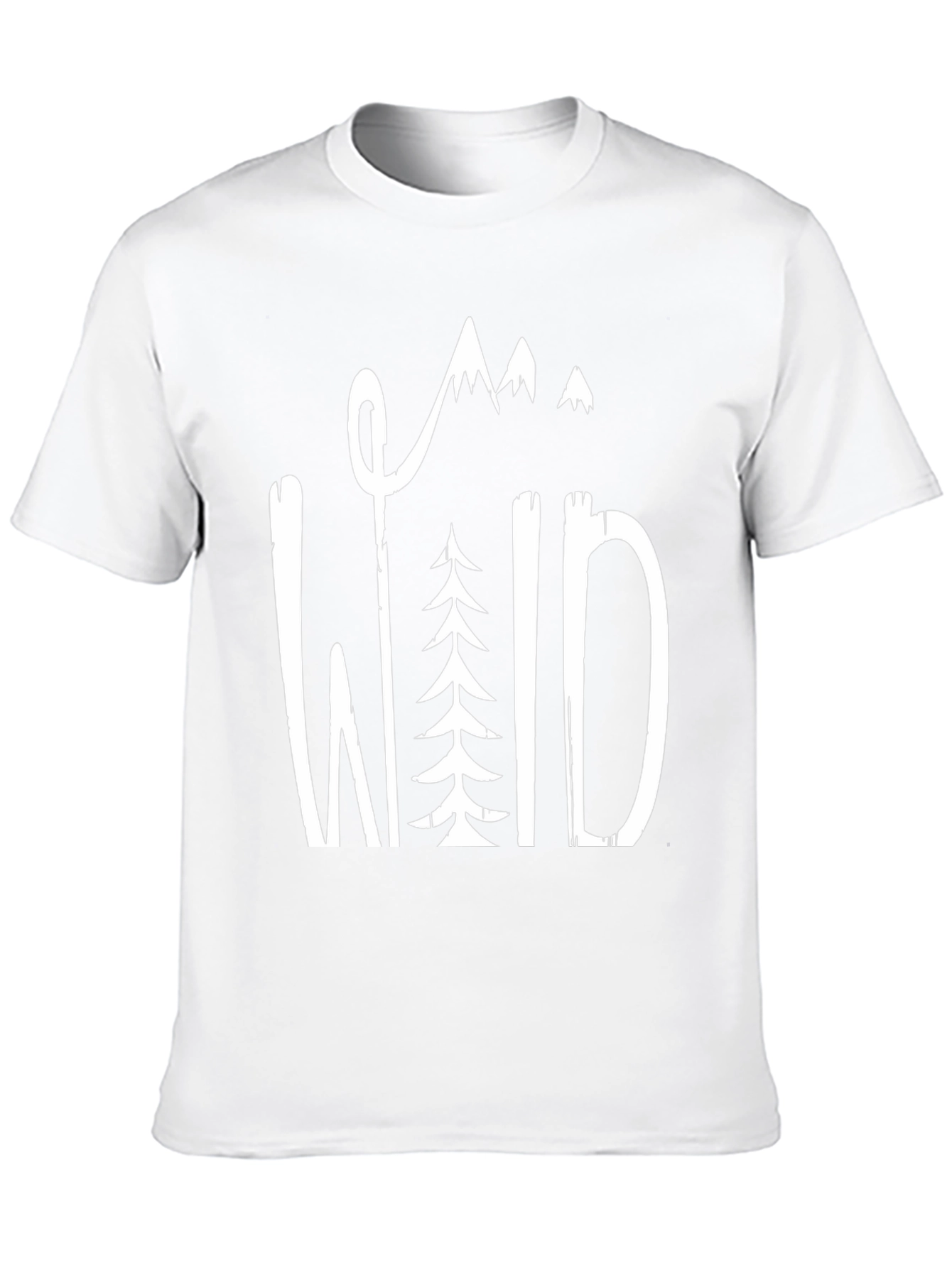 Wild Graphic Tee - Nature Inspired Mountain T-Shirt