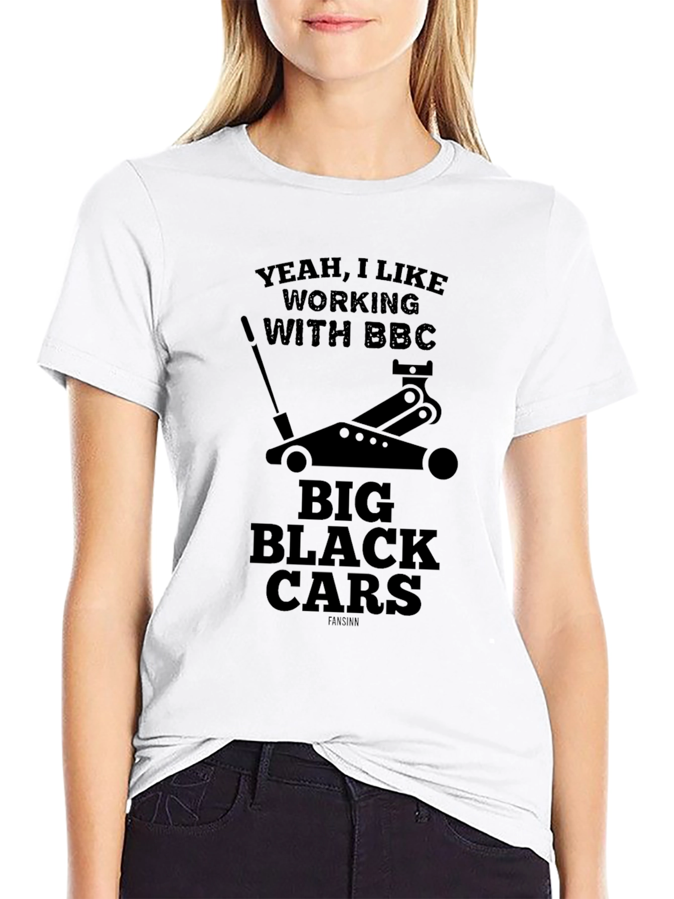 Yeah I Like Working with BBC Car T-Shirt