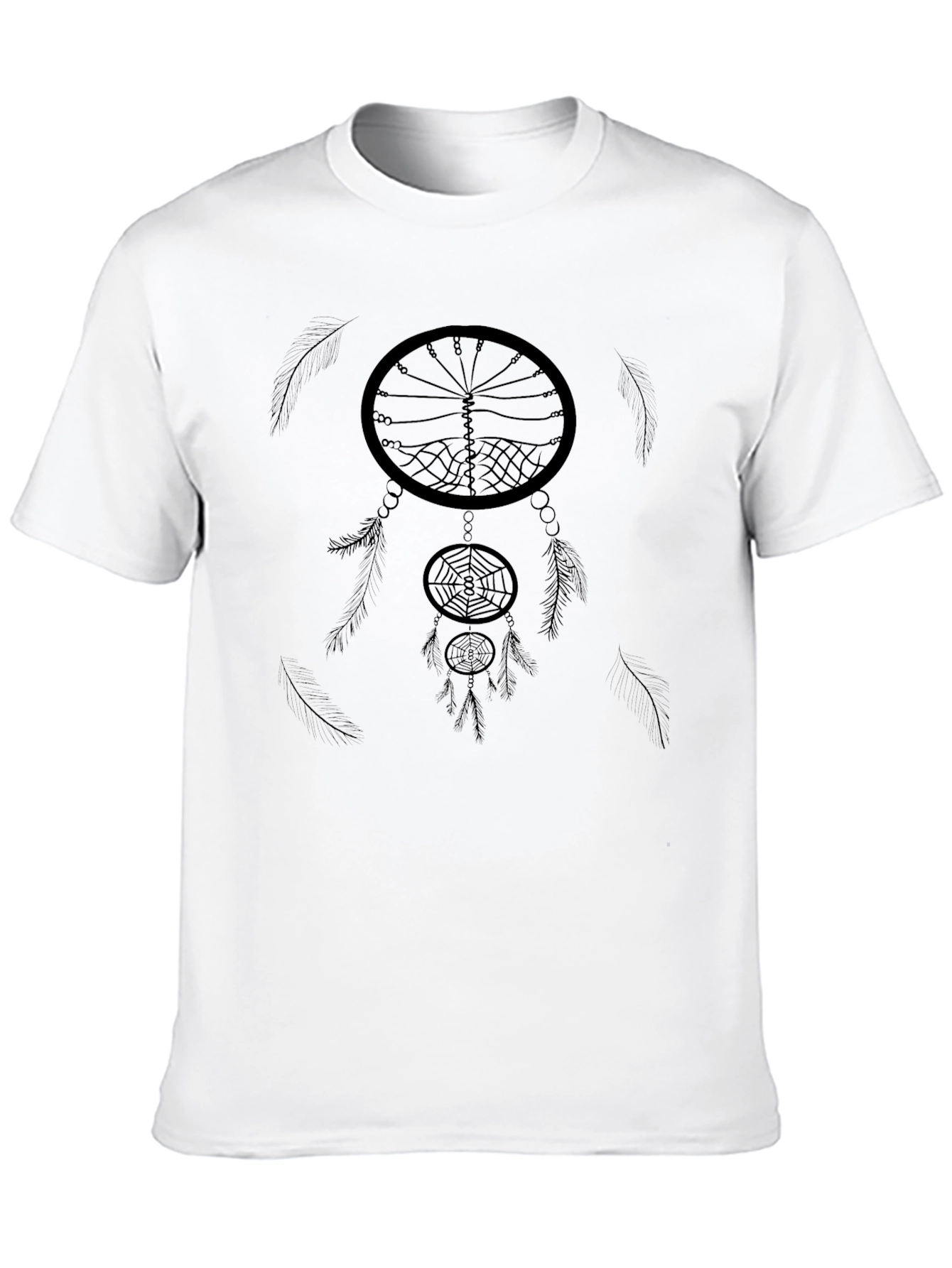 Dreamcatcher Graphic T-Shirt - Black
