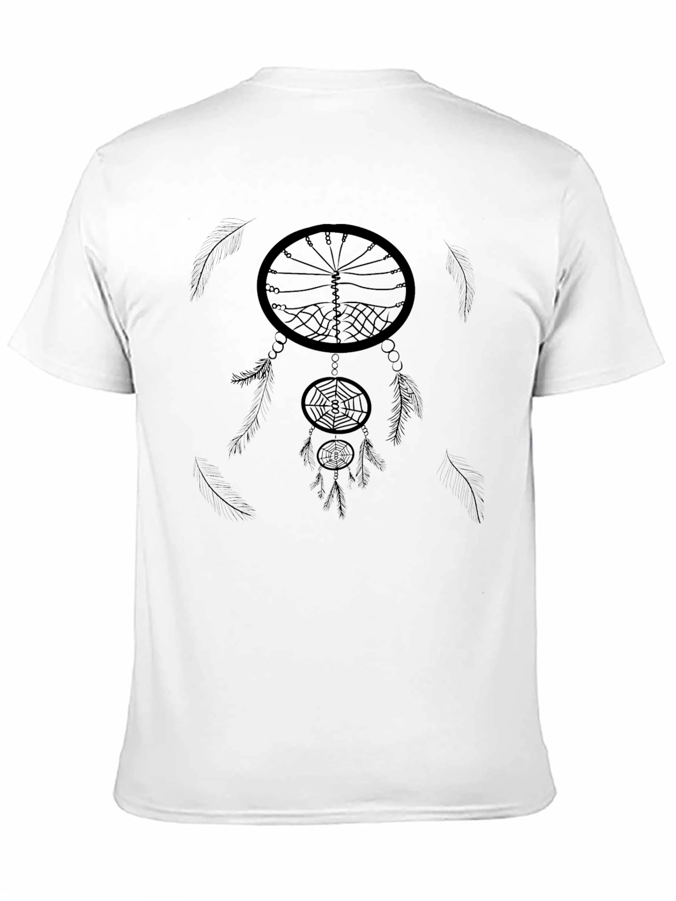 Dreamcatcher Graphic T-Shirt - Black