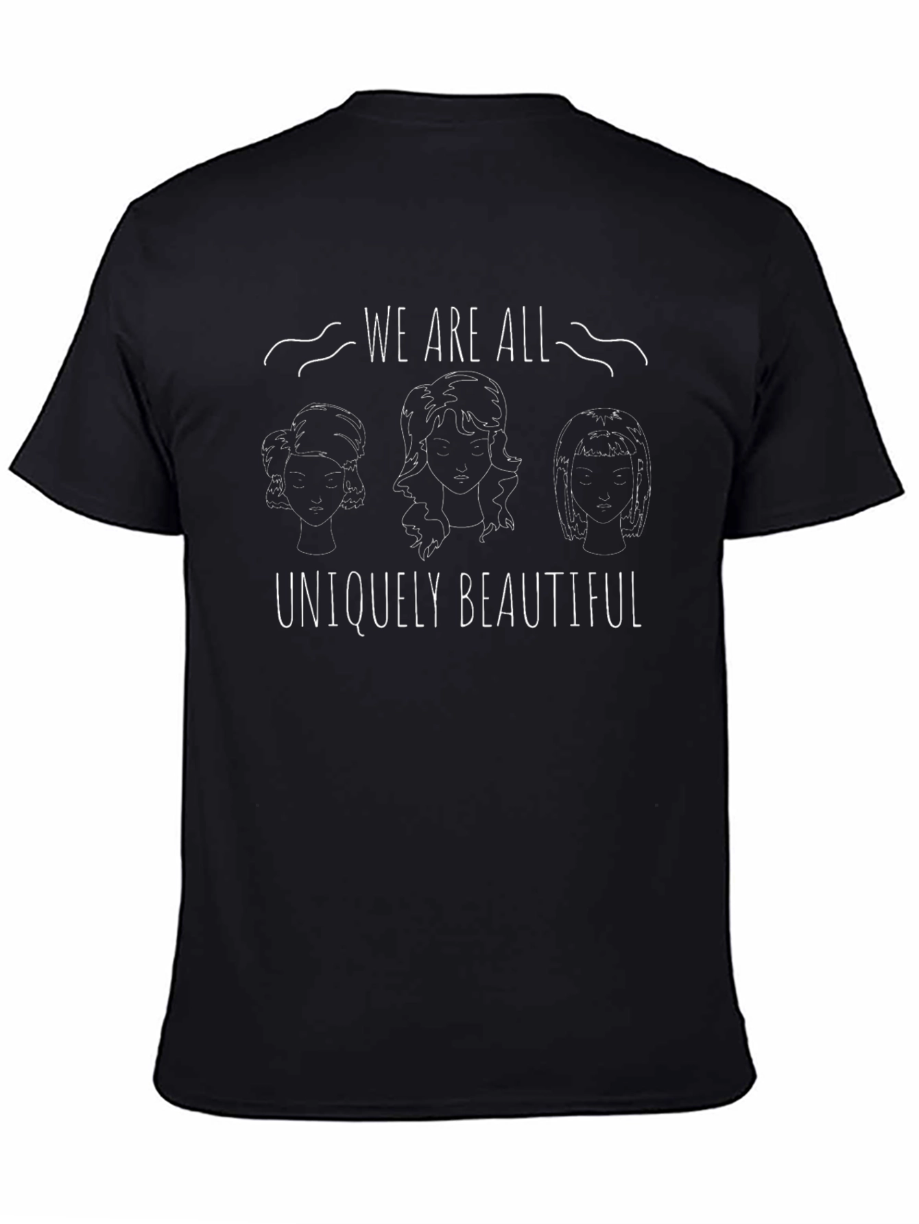We Are All Uniquely Beautiful Graphic Tee