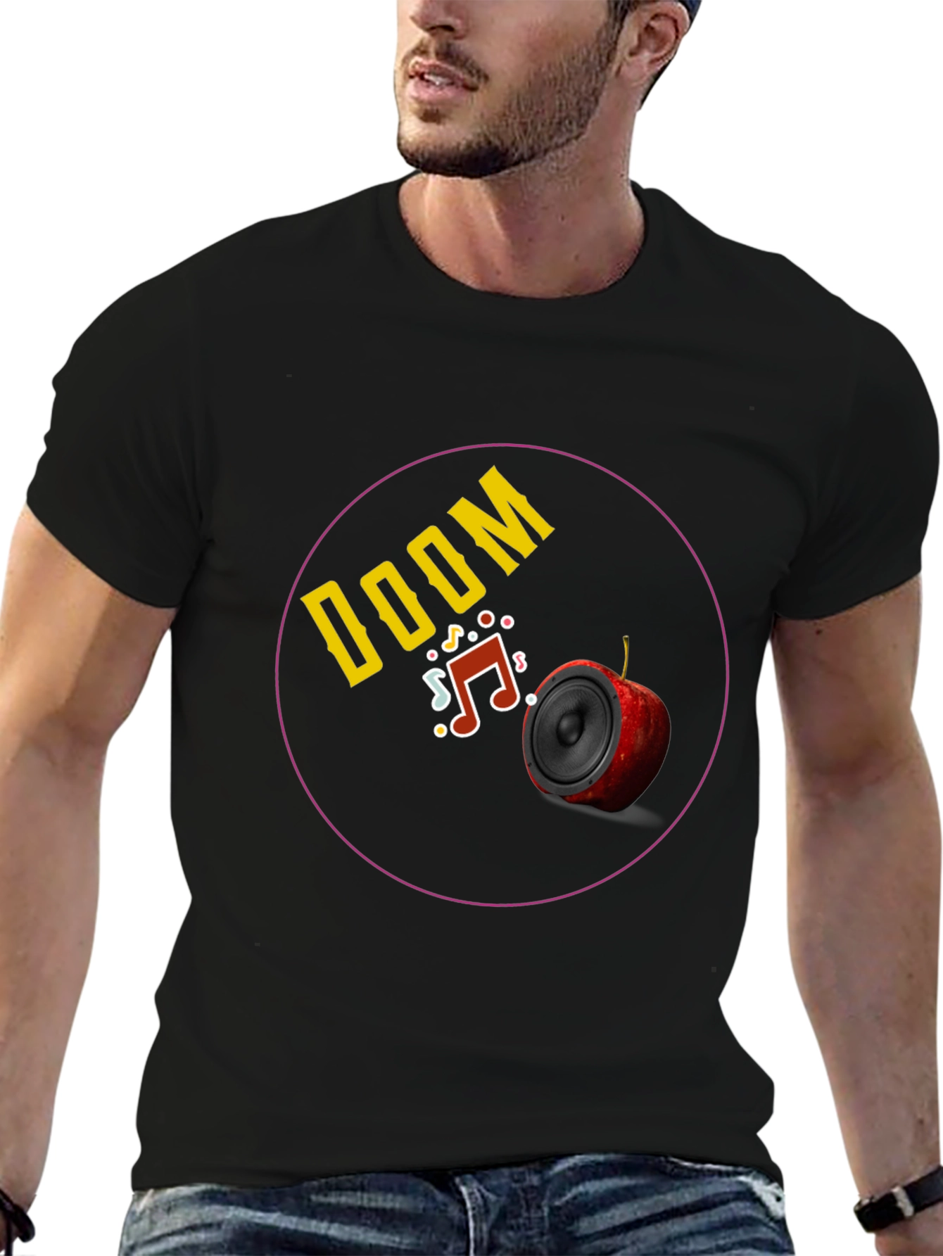 Doom Apple Speaker T-Shirt