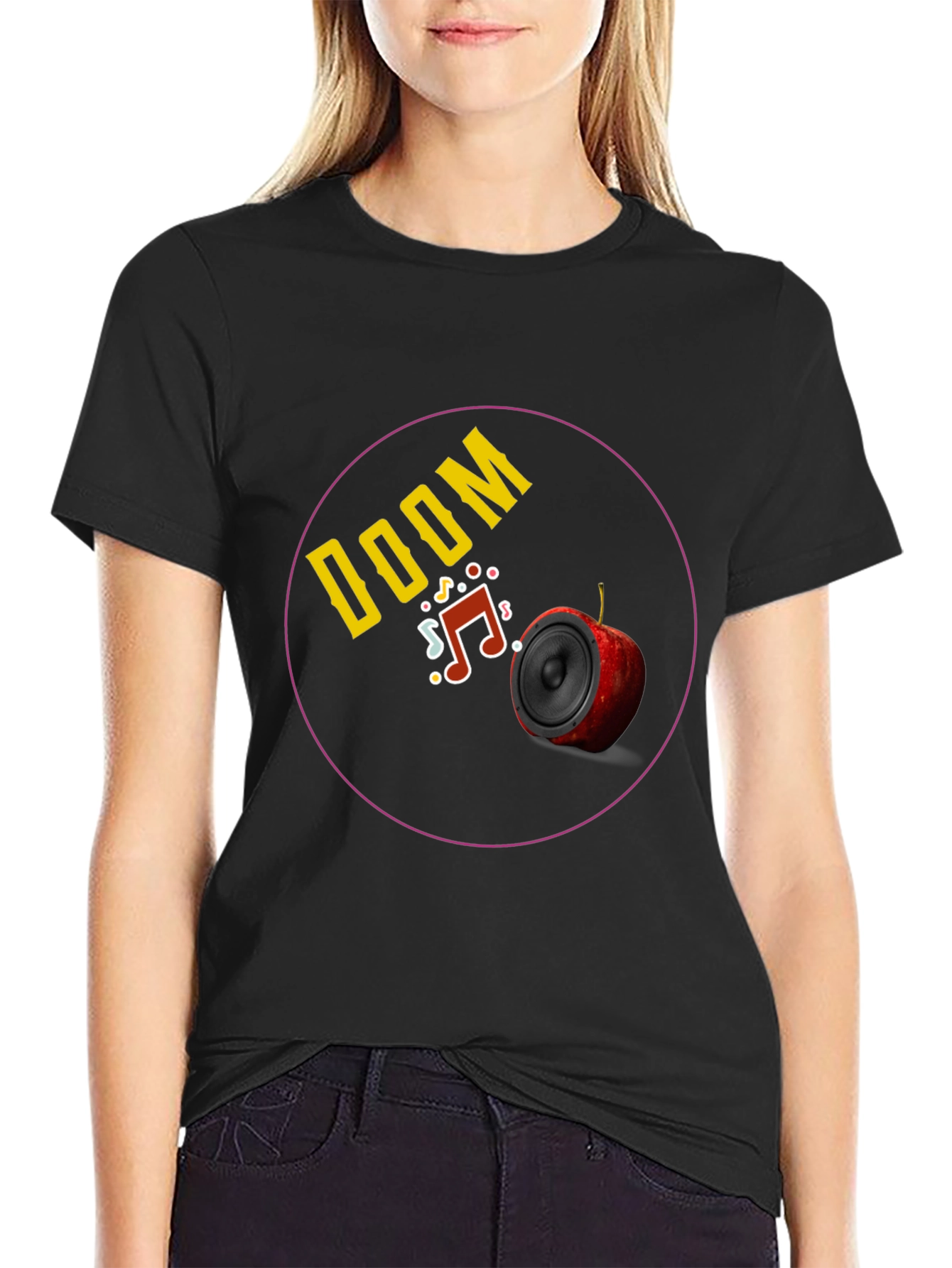 Doom Apple Speaker T-Shirt