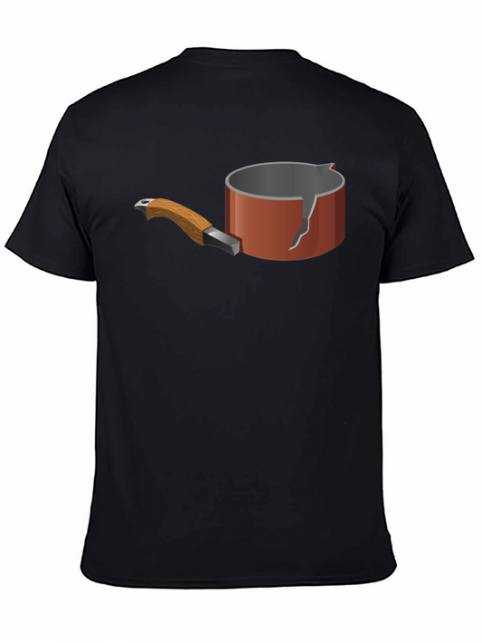 Broken Pot Graphic Tee - Unique Casual Wear