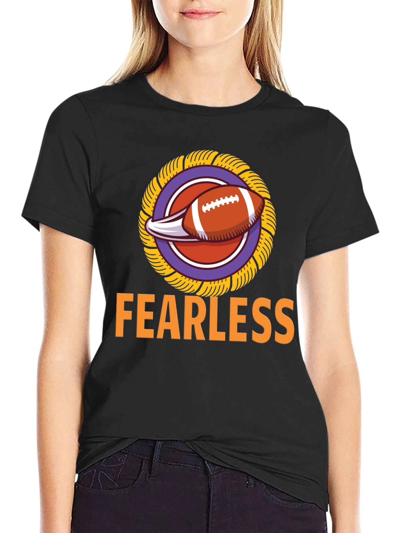 Fearless Football Graphic Tee