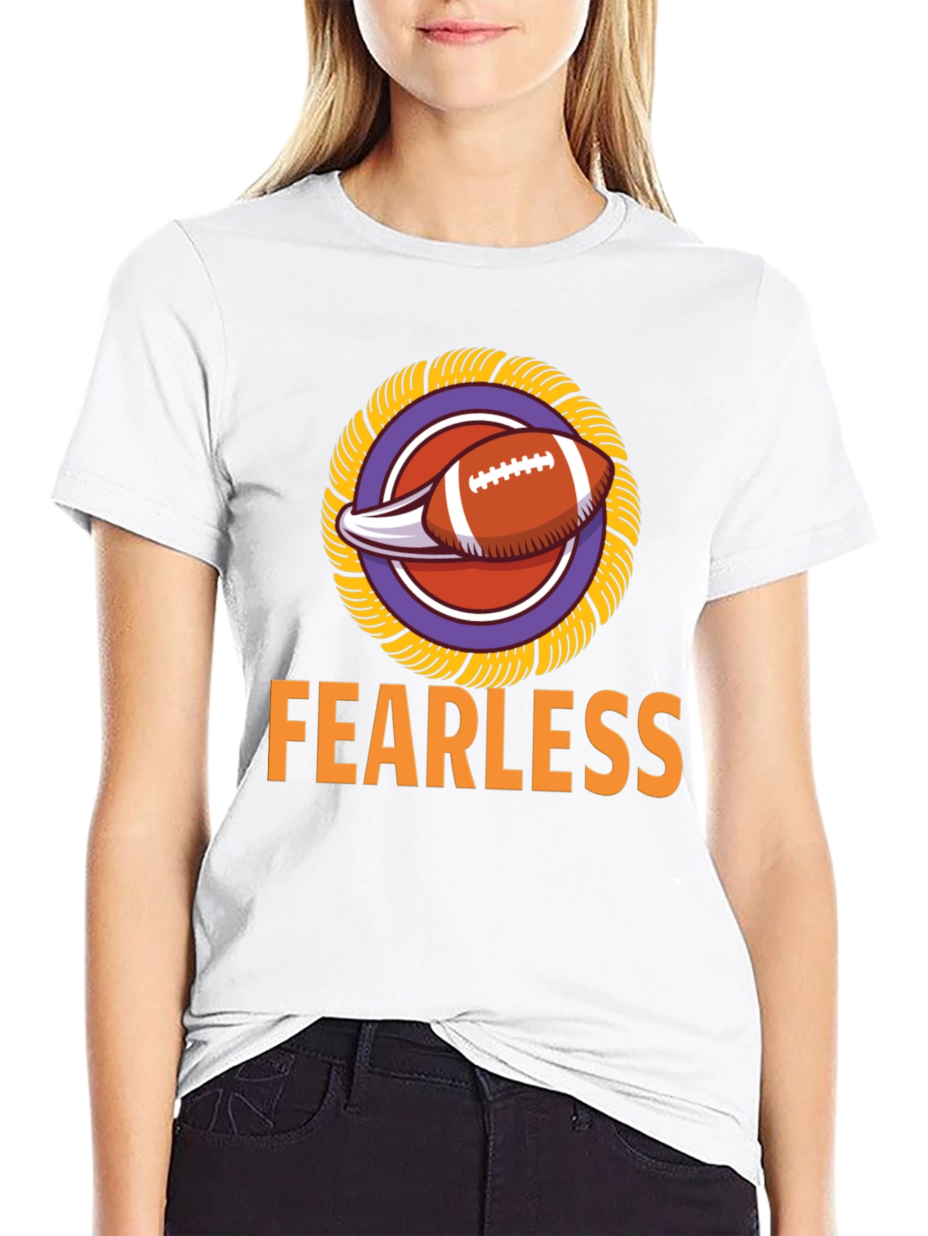Fearless Football Graphic Tee