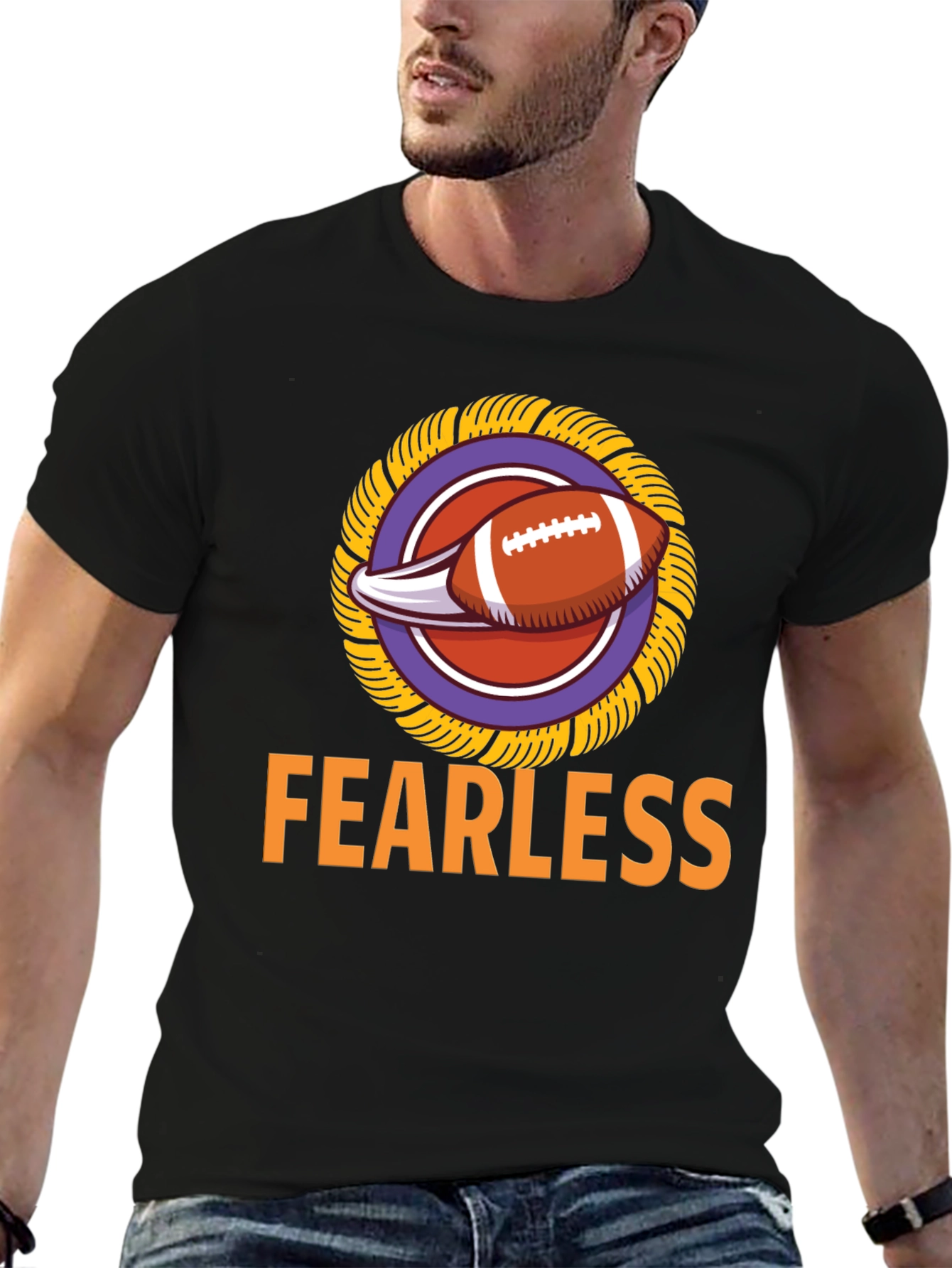 Fearless Football Graphic Tee