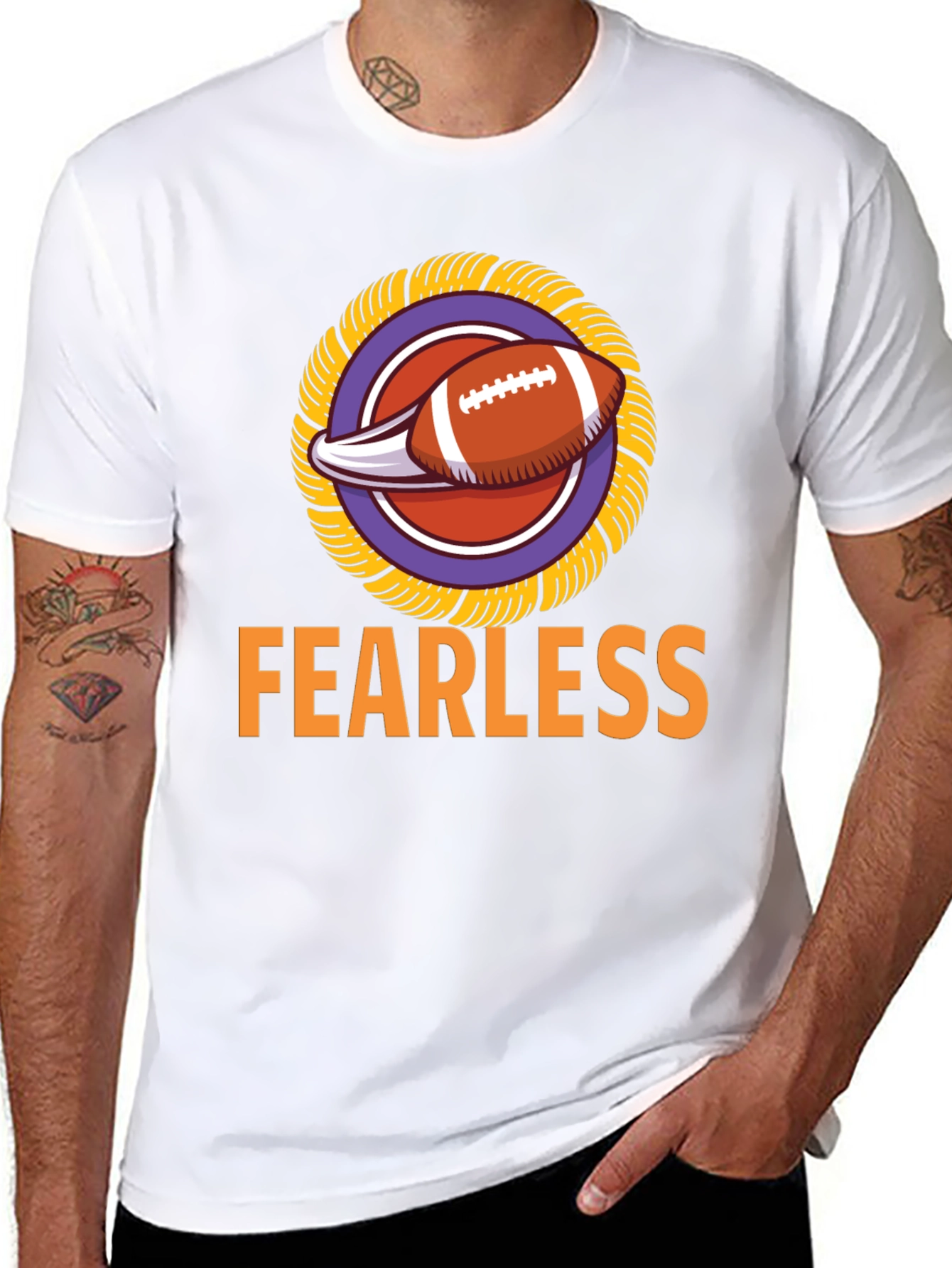 Fearless Football Graphic Tee